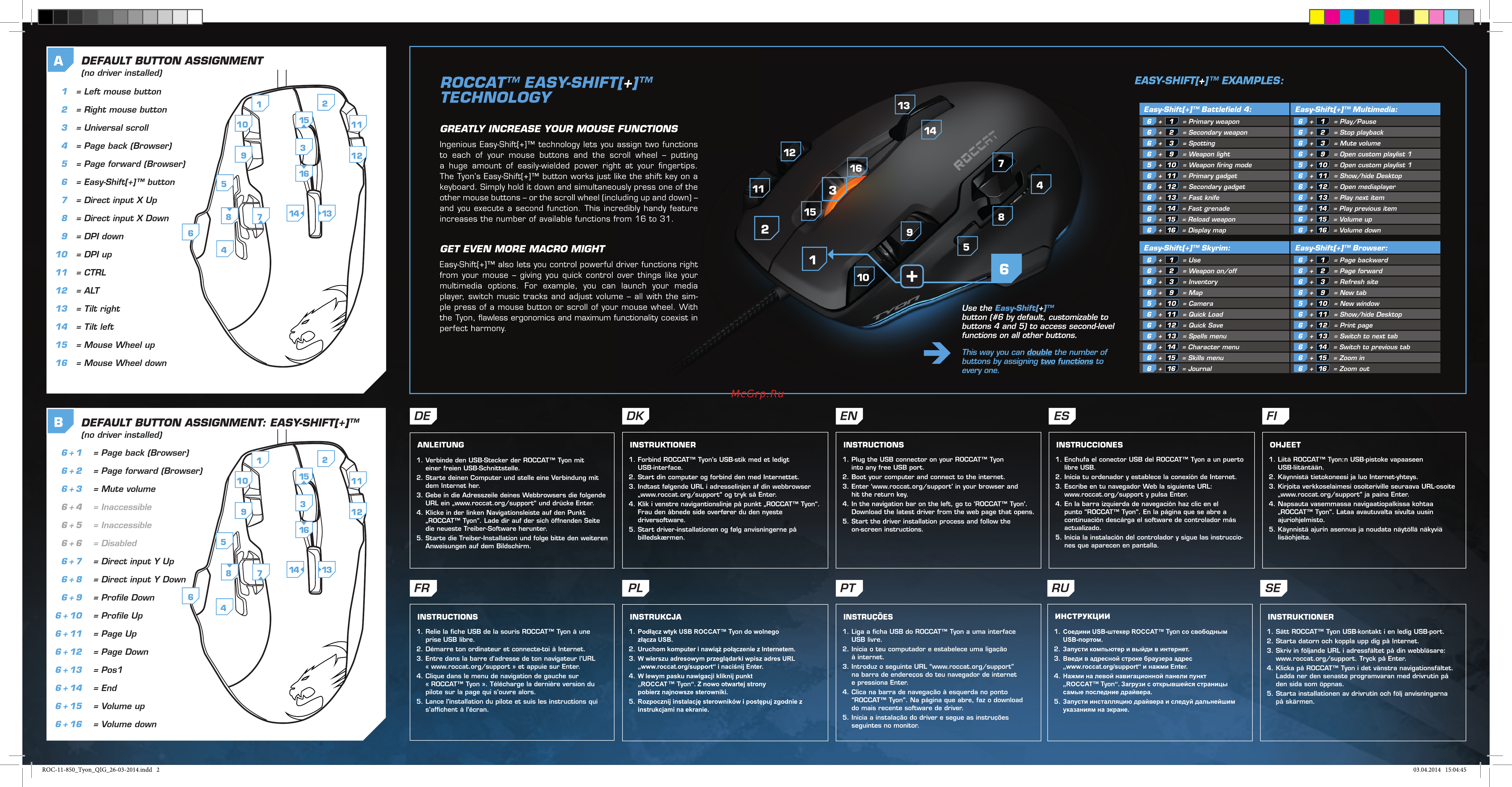 Roccat Tyon Black (ROC-11-850) [2/2] Roccat easy shift technology