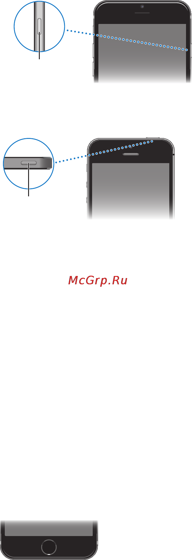 Apple iPhone 6 Plus 64GB Gold (MGAK2RU/A) [11/207] Кнопка домой