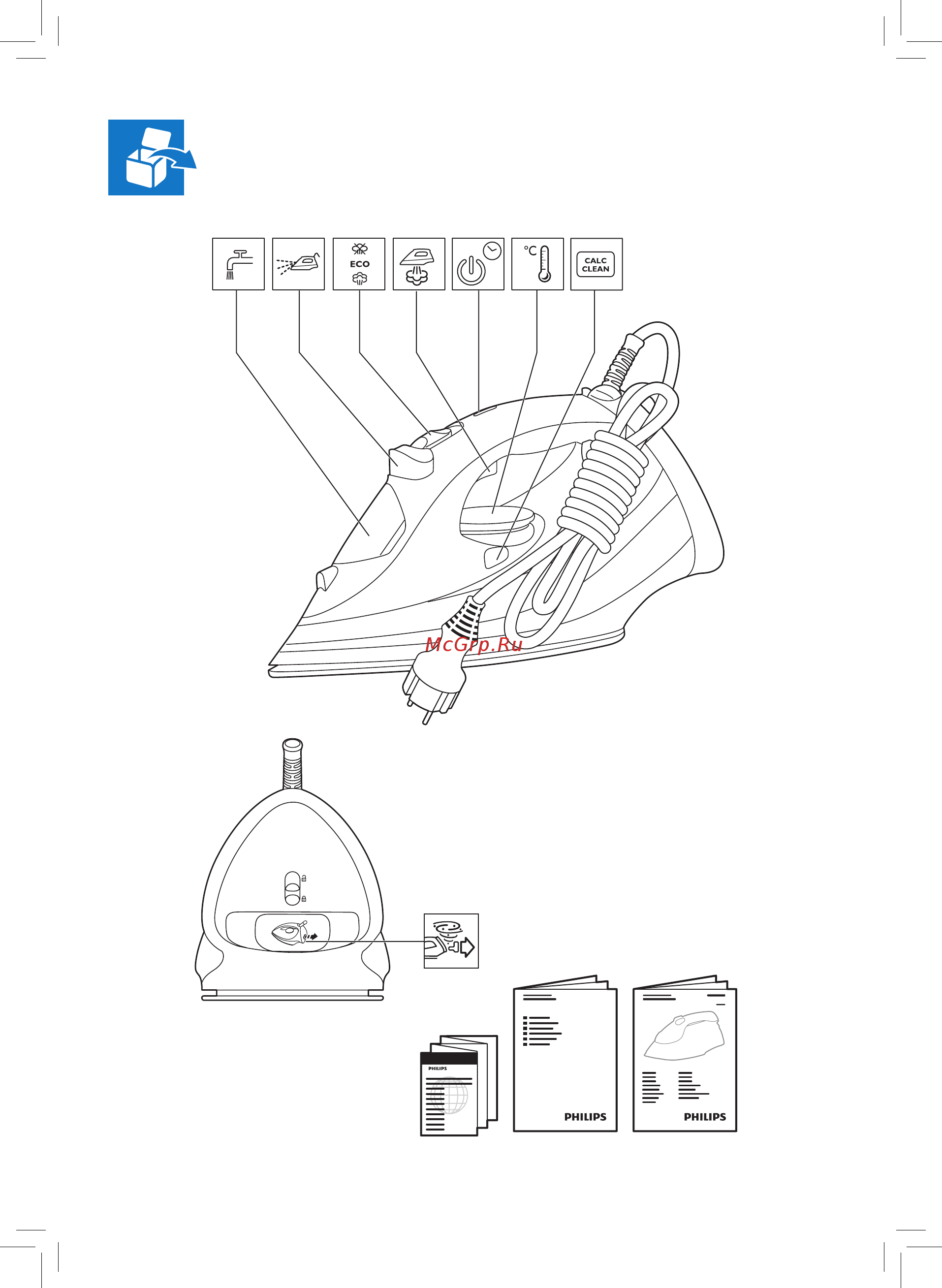 Philips GC4512/20 Инструкция по эксплуатации онлайн [3/27] 107538