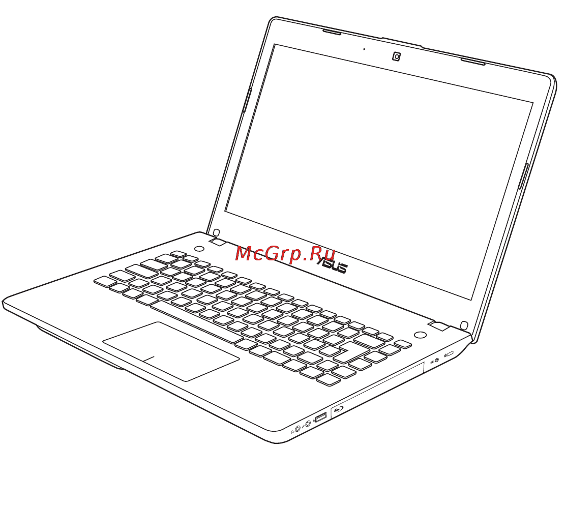 Asus N46JV-V3024H Инструкция по эксплуатации онлайн