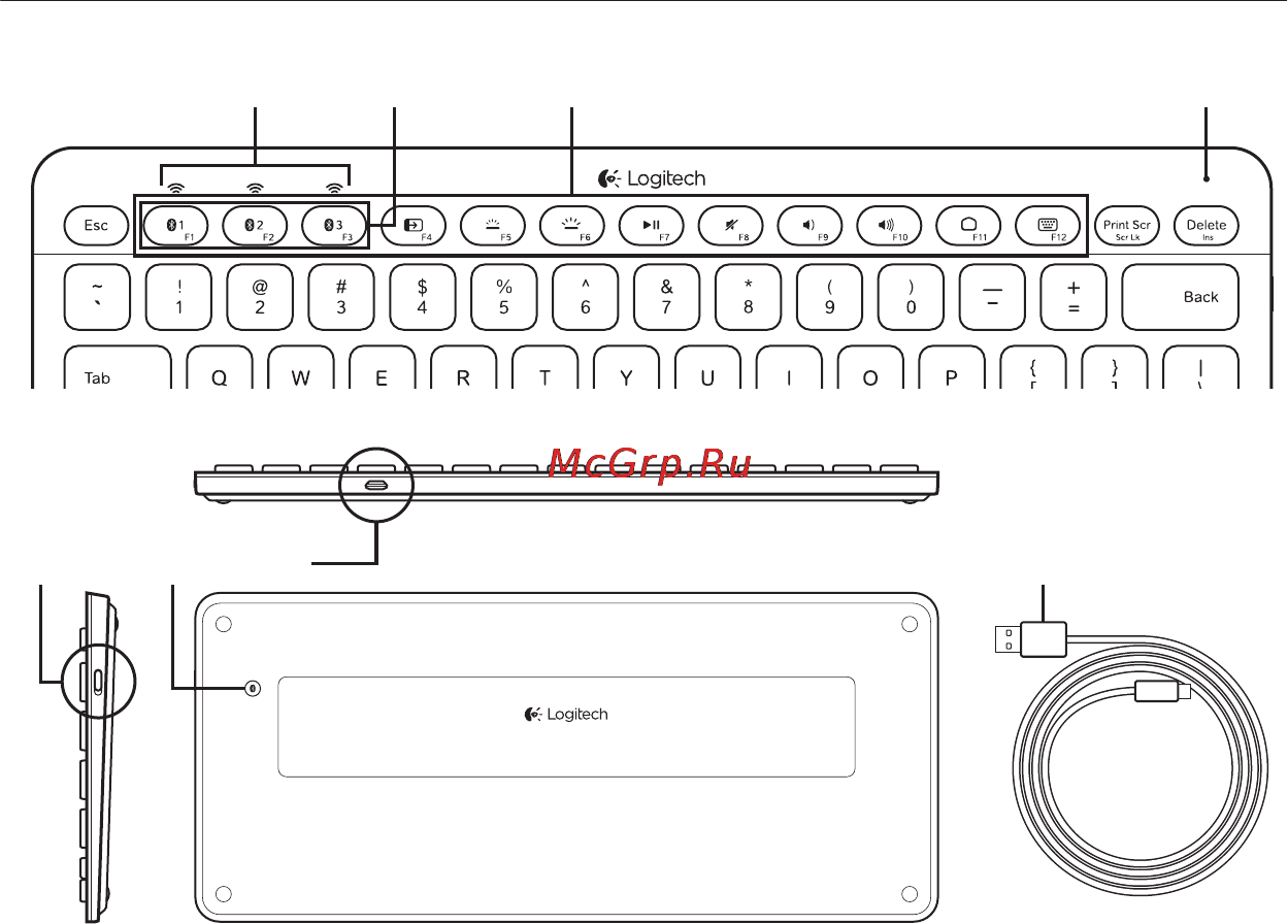 Logitech K810 (920-004322) [2/14] Знакомство с продуктом