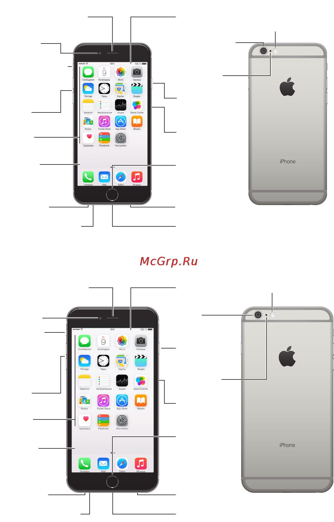 Apple iPhone 6 Plus 128GB Silver (MGAE2RU/A) [8/207] Iphone обзор