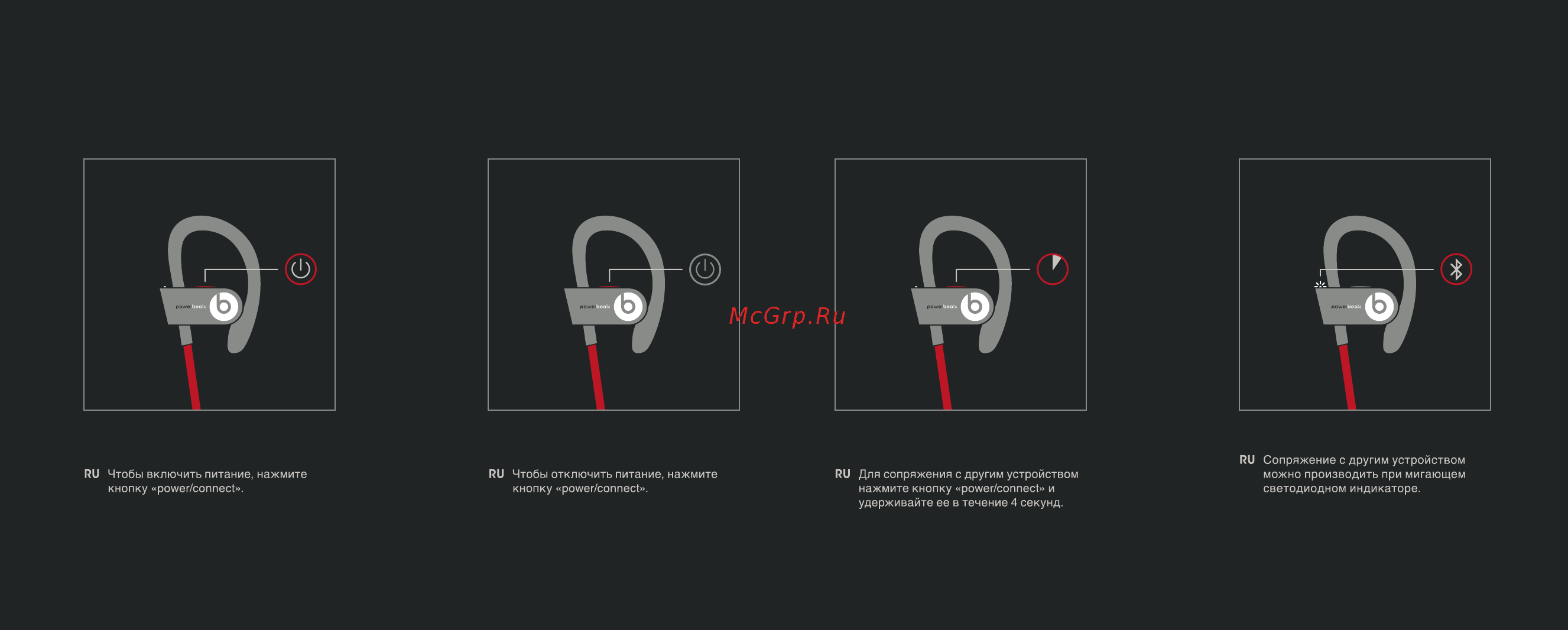 Beats Powerbeats 2 Wireless Black [2/6] Страница 2