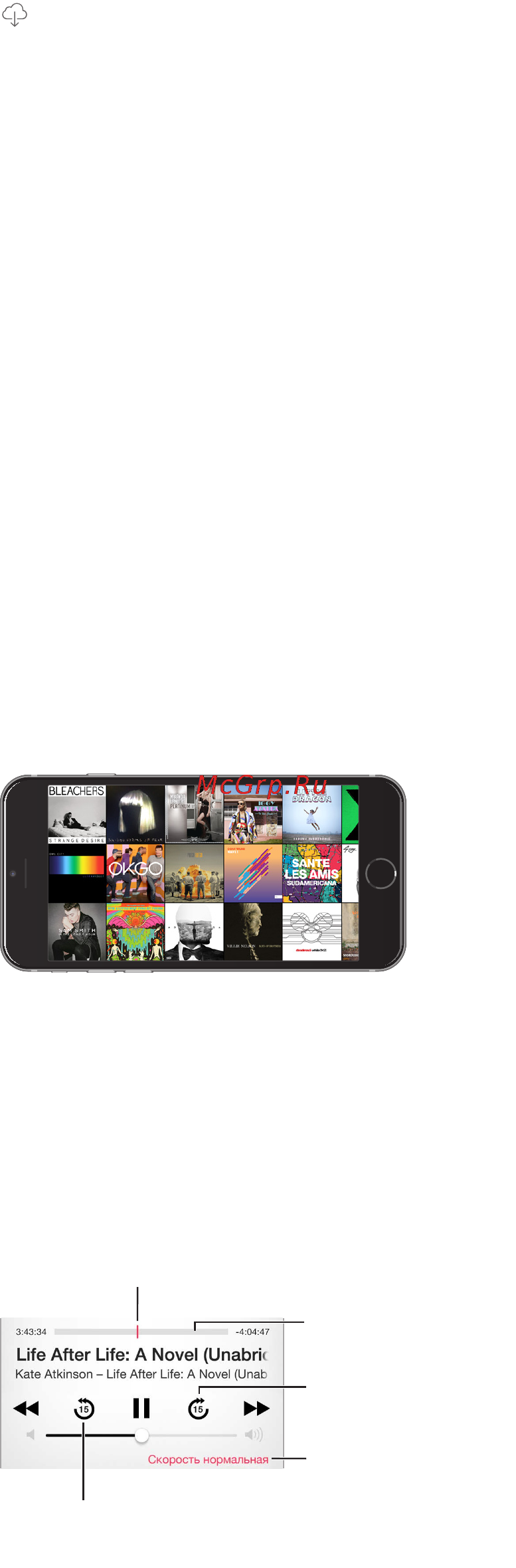 Apple iPhone 6 128GB Space Gray (MG4A2RU/A) [80/207] Обложка альбома