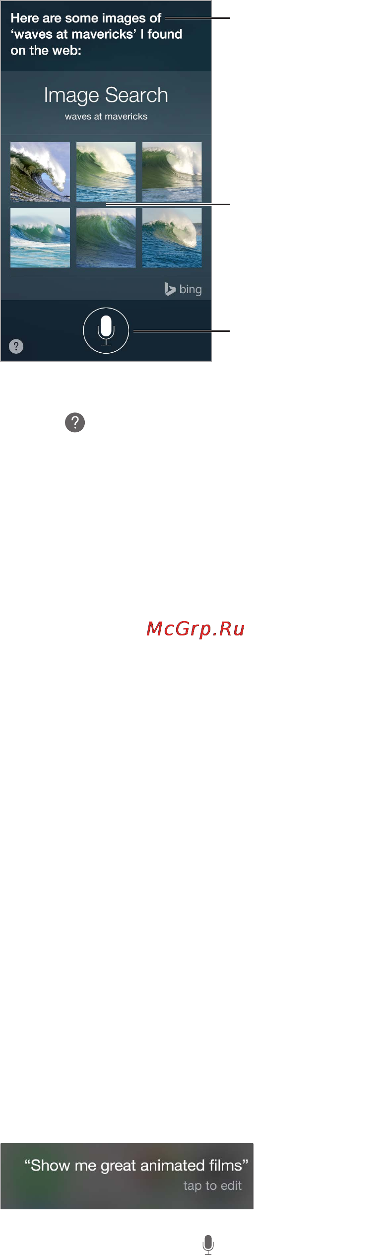 Apple iPhone 6 Plus 64GB Space Gray (MGAH2RU/A) [54/207] Внесение информации о пользователе в программу siri