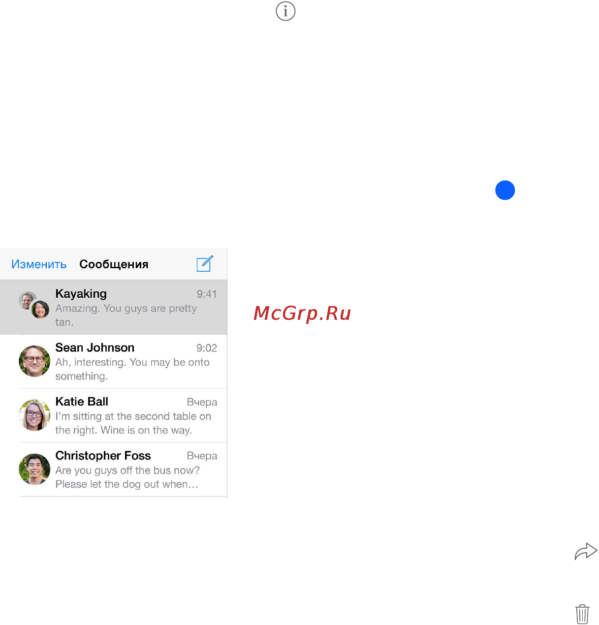 Apple iPad Air 2 16GB Wi-Fi+Cellular Silver (MGH72) [59/191] Управление диалогами