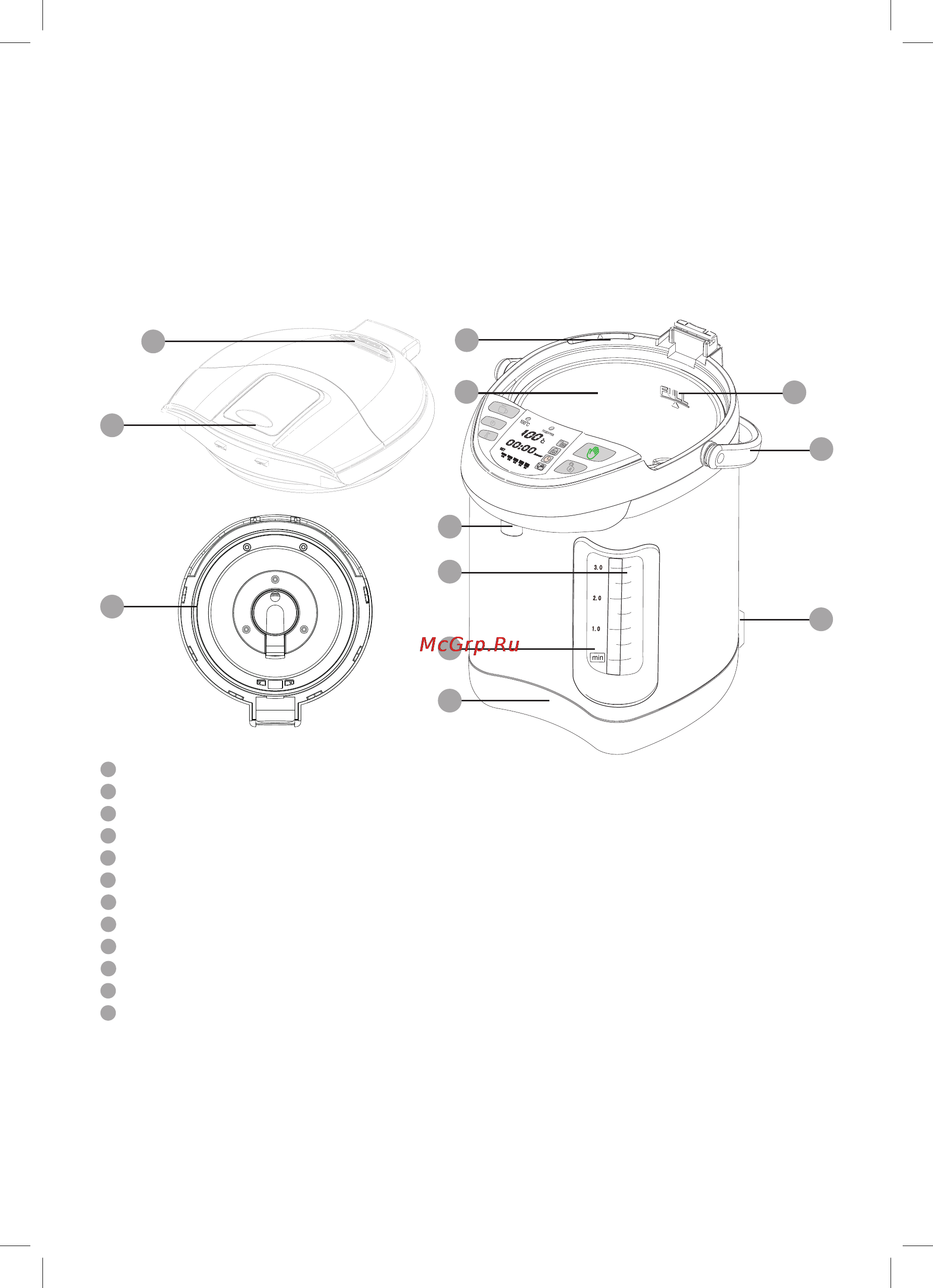 Oursson TP3310PD/GA [10/28] Эксплуатация