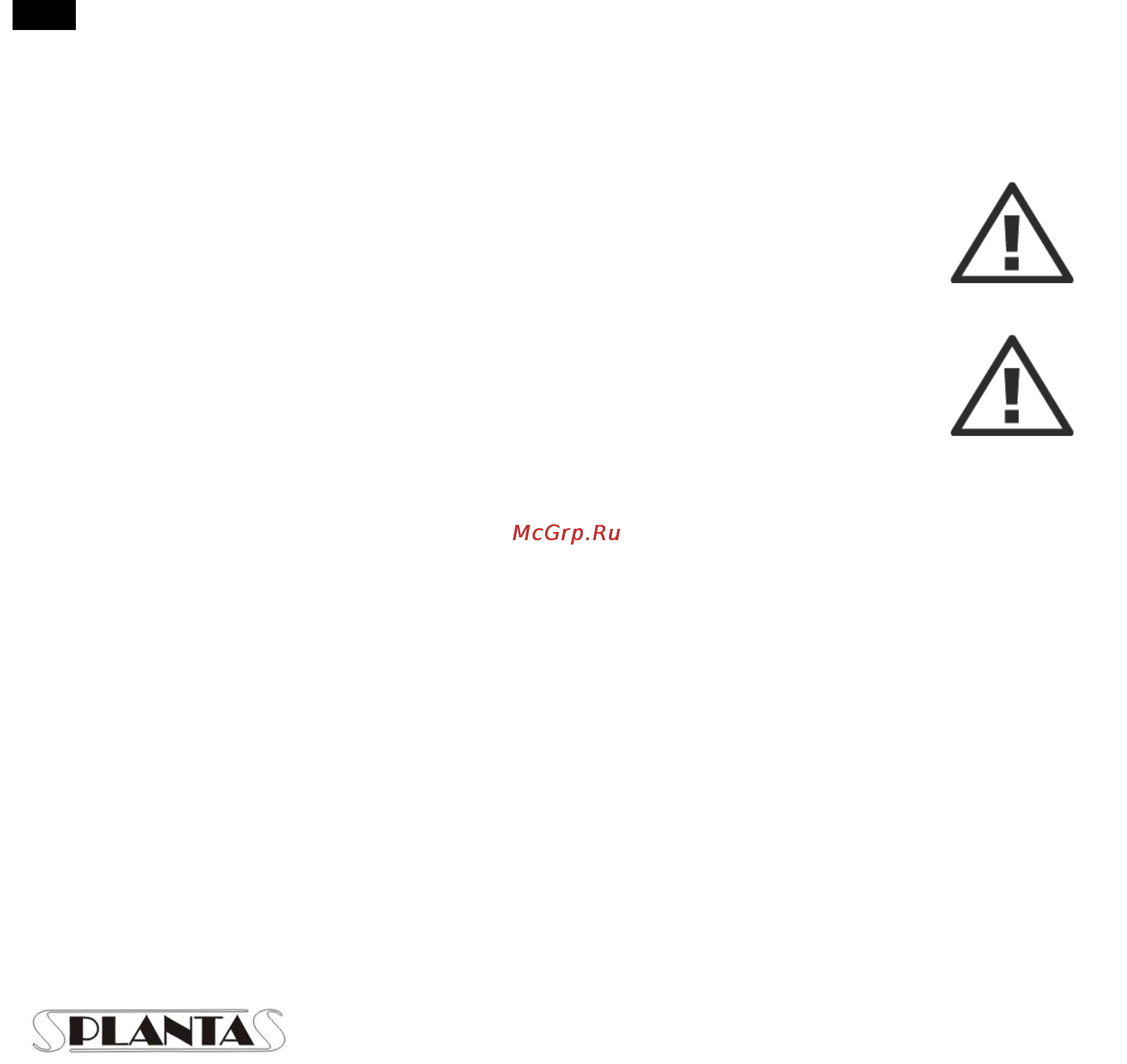 Planta MP-010B [4/8] Www planta russia ru
