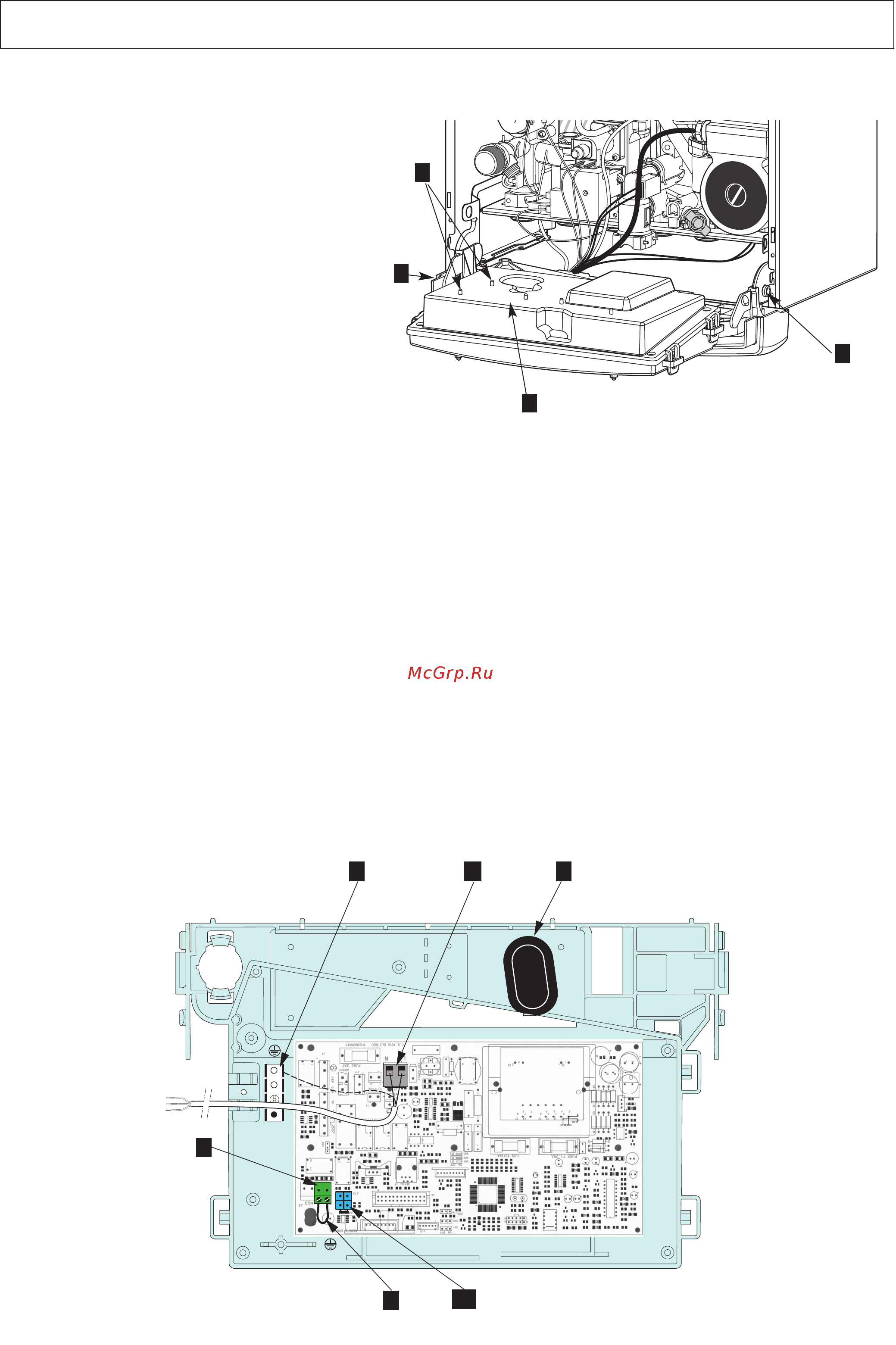 Chaffoteaux MIRA 24 FF [9/20] Электрические соединения