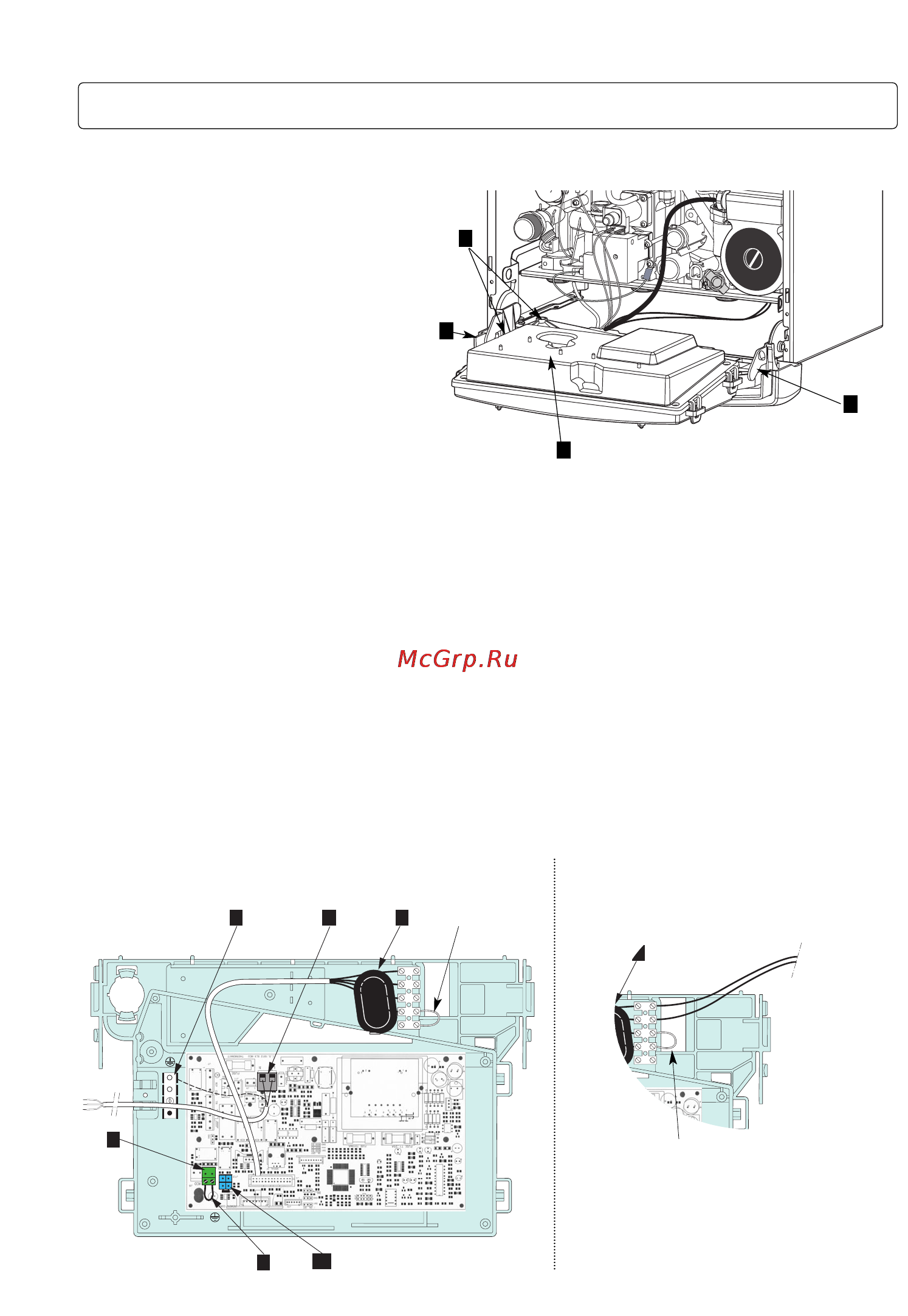 Chaffoteaux MIRA SYSTEM 24 CF [7/20] Electrical connections