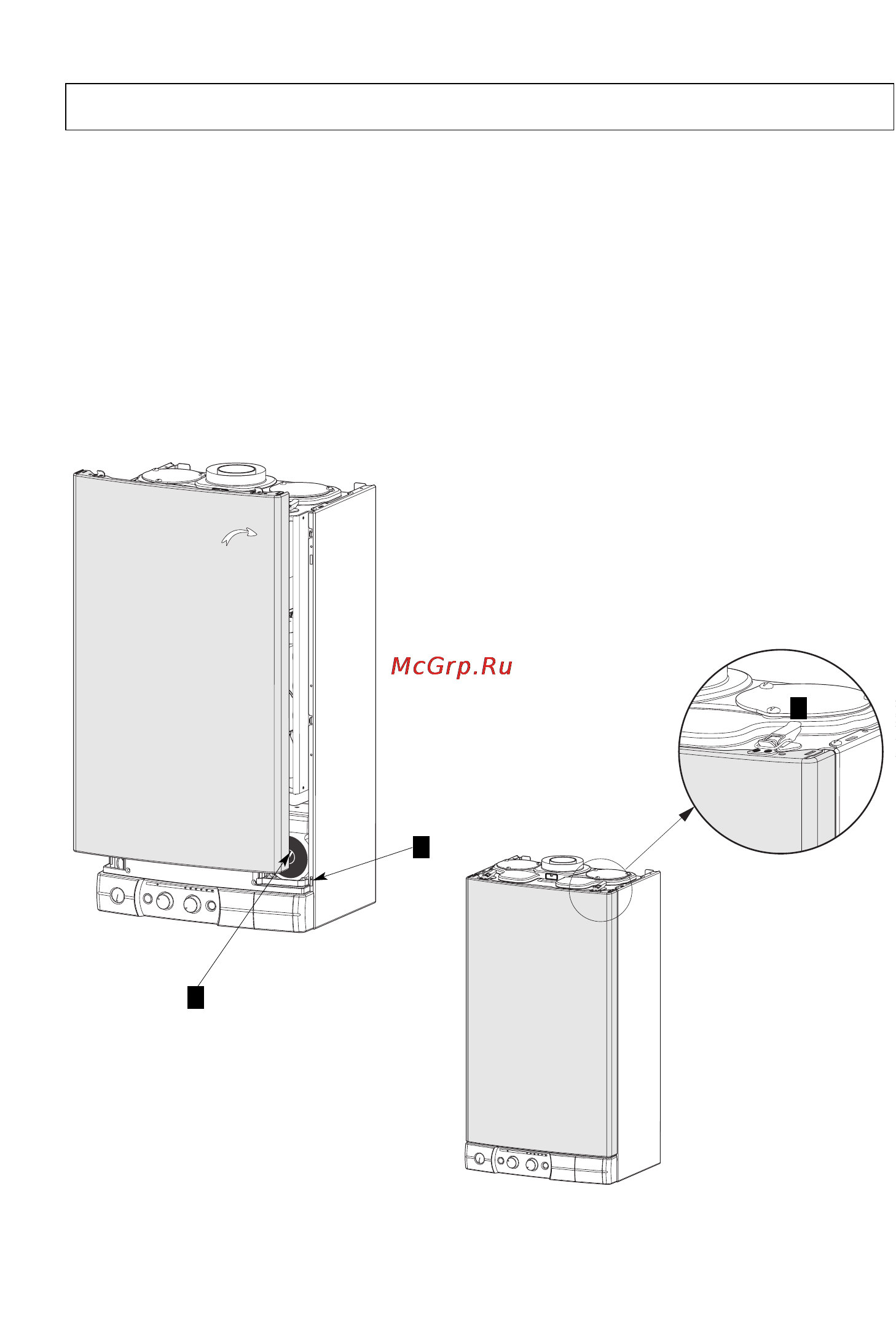 Chaffoteaux MIRA SYSTEM 30 FF [12/20] Fitting the casing