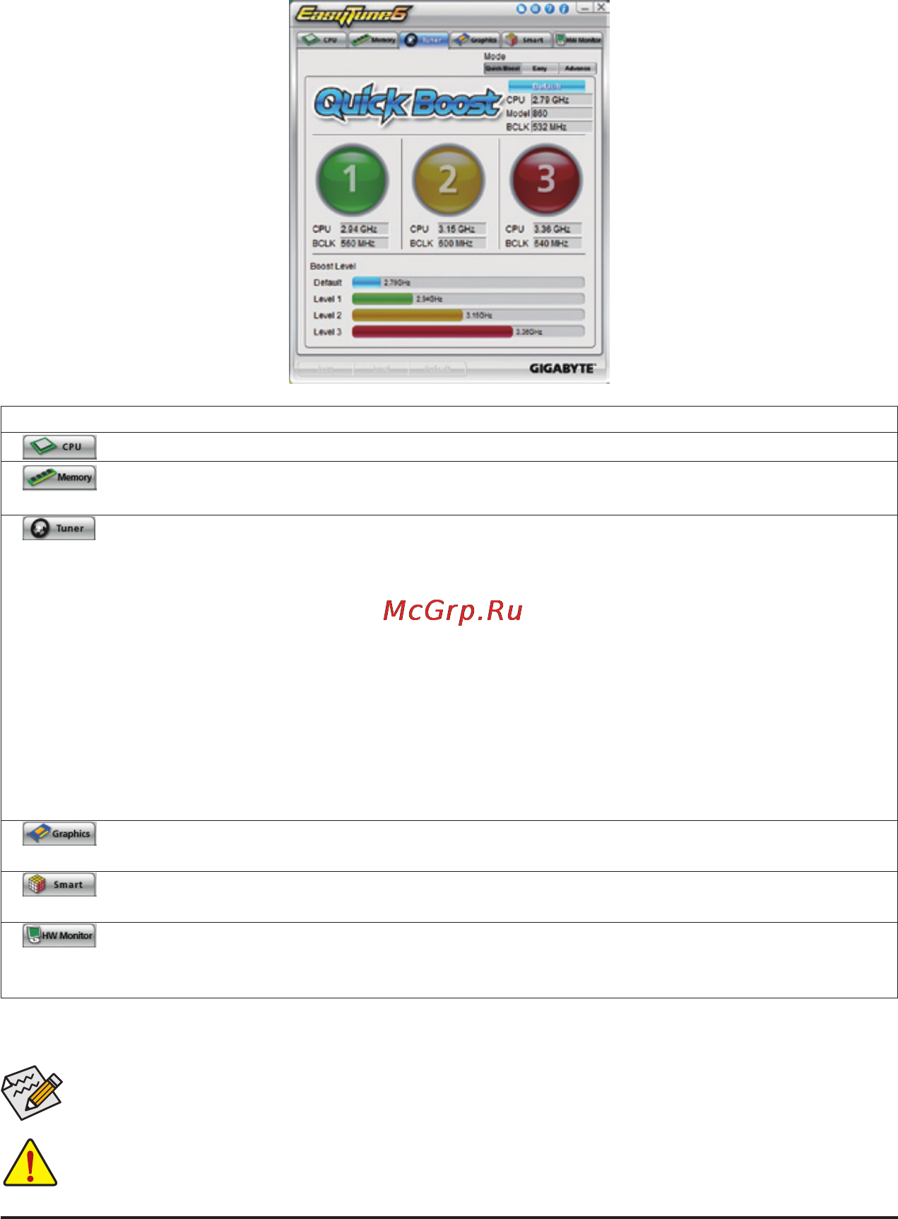 Gigabyte GA-P55M-UD2  (REV. 1.1) [72/128] 3 easytune 6