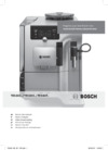 Bosch VeroSelection TES80521RW Инструкция по эксплуатации