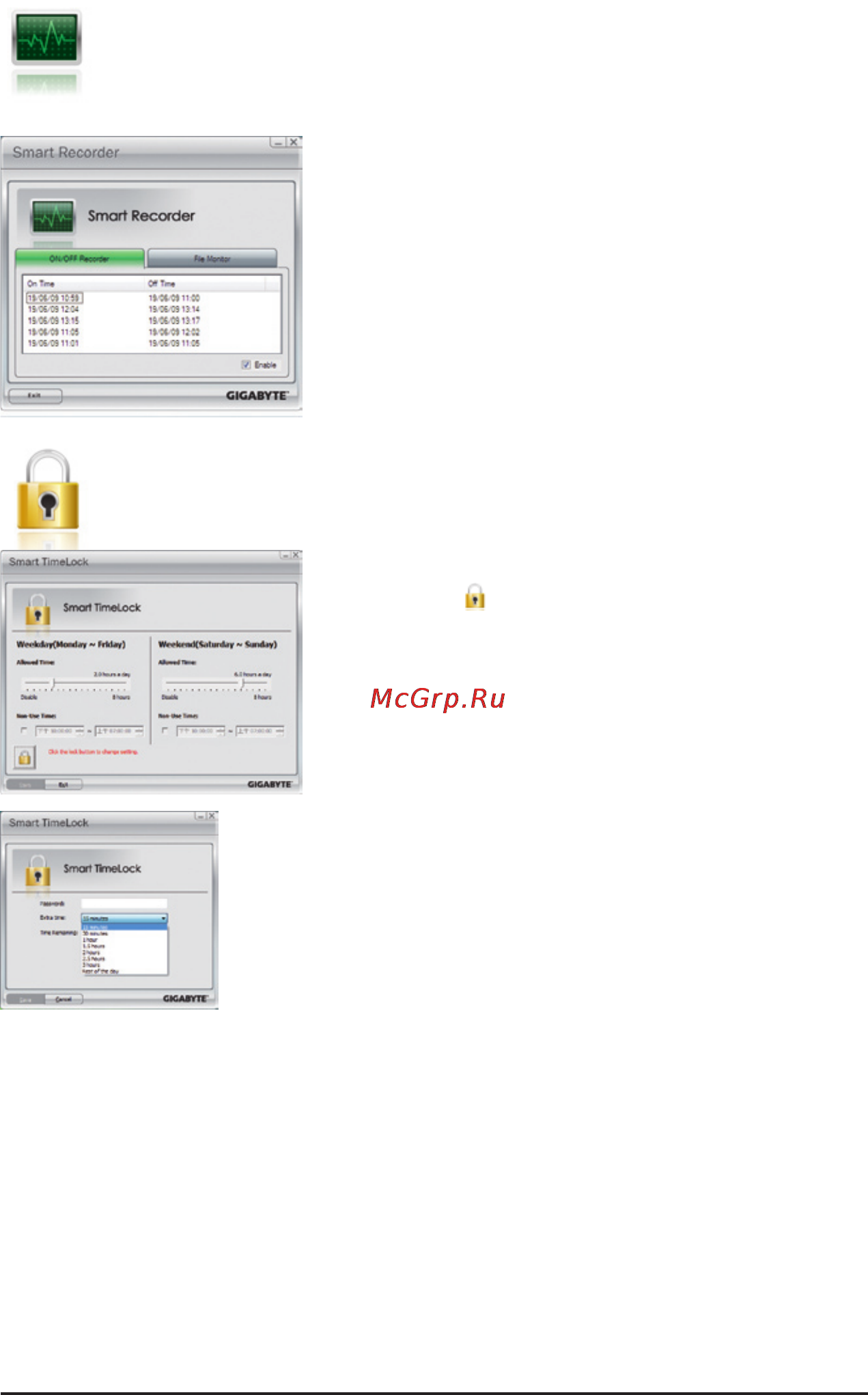 Gigabyte GA-H55-USB3  (REV. 2.0) [78/112] Smart recorder