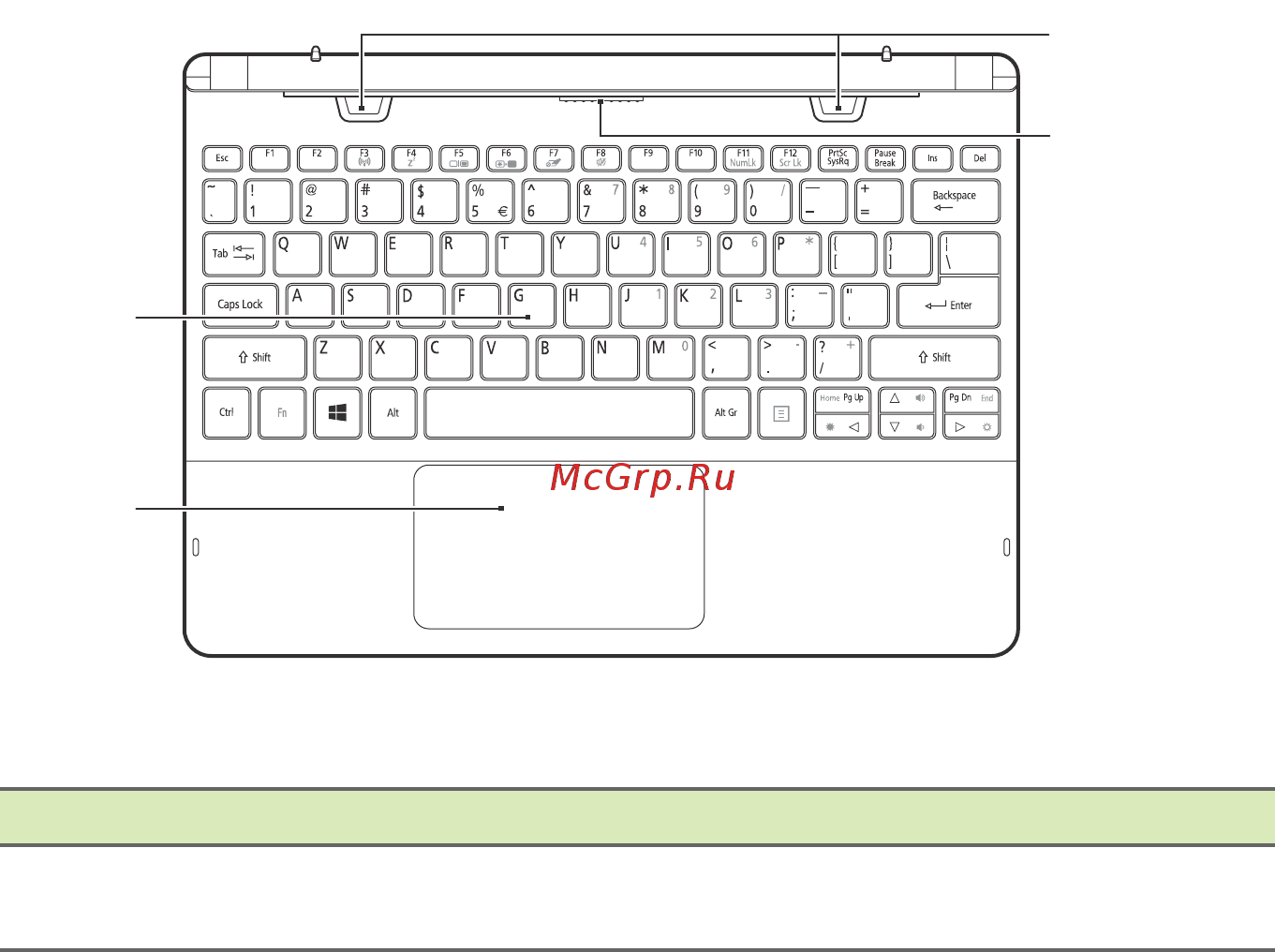 Acer Aspire SwiПланшетh 11 32Gb Dock (SW5-111-12V4) [13/91] Клавиатура