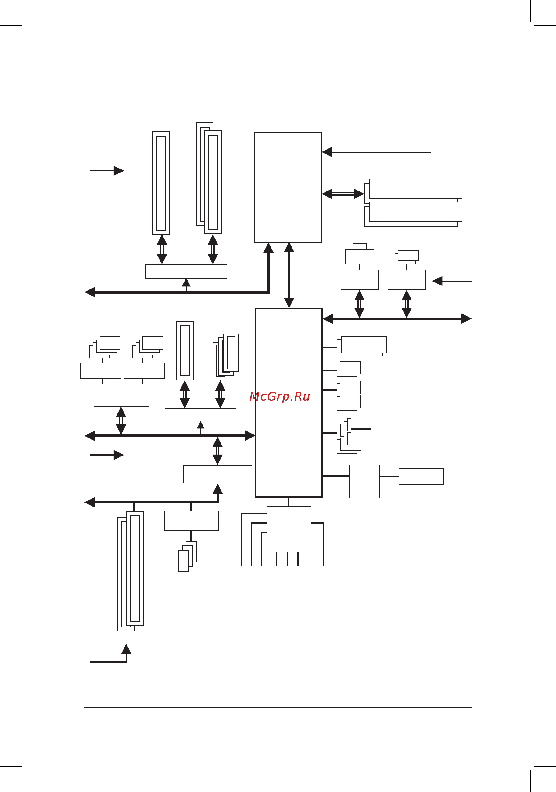 Gigabyte GA-P67A-UD5-B3  (REV. 1.0) [8/116] Ga p67a ud5 b3 motherboard block diagram