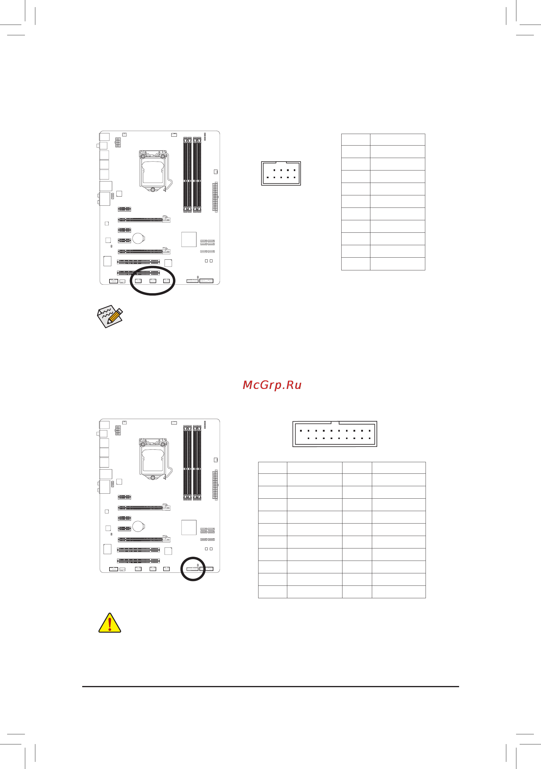 Gigabyte GA-P67A-UD3P-B3  (REV. 1.1) [27/104] F_usb1 f_usb2 f_usb3 usb 2 1 headers
