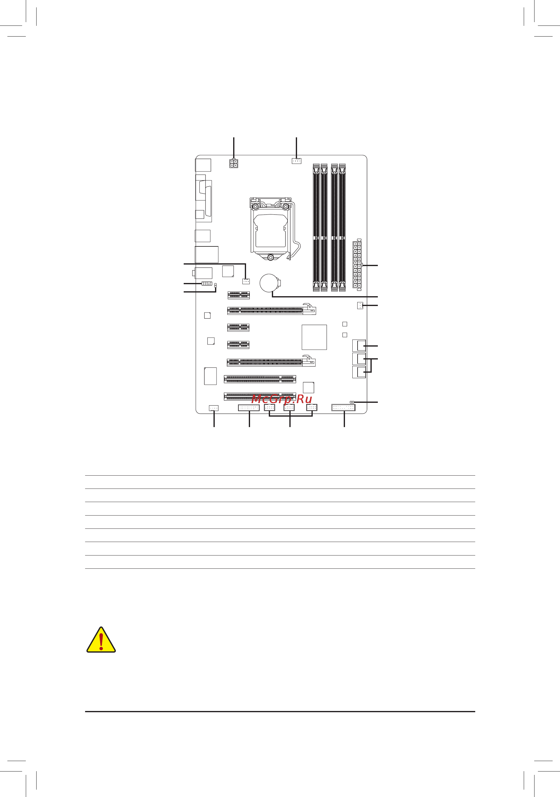 Gigabyte GA-P67A-D3-B3  (REV. 1.0) [21/100] 7 internal connectors