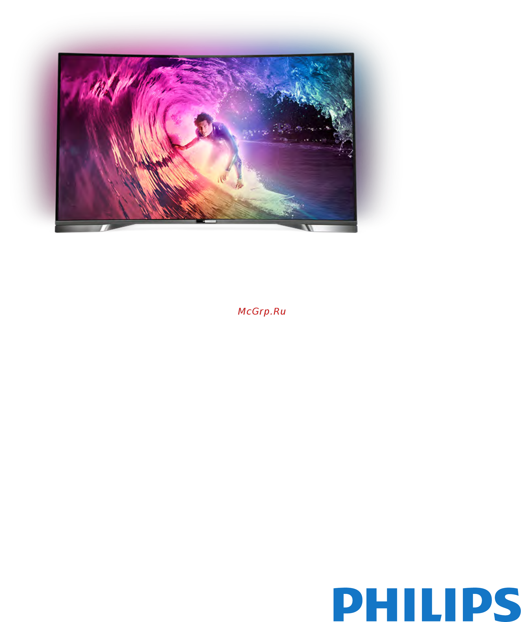 Philips Ultra HD 55PUS8909C/12 Инструкция по эксплуатации онлайн