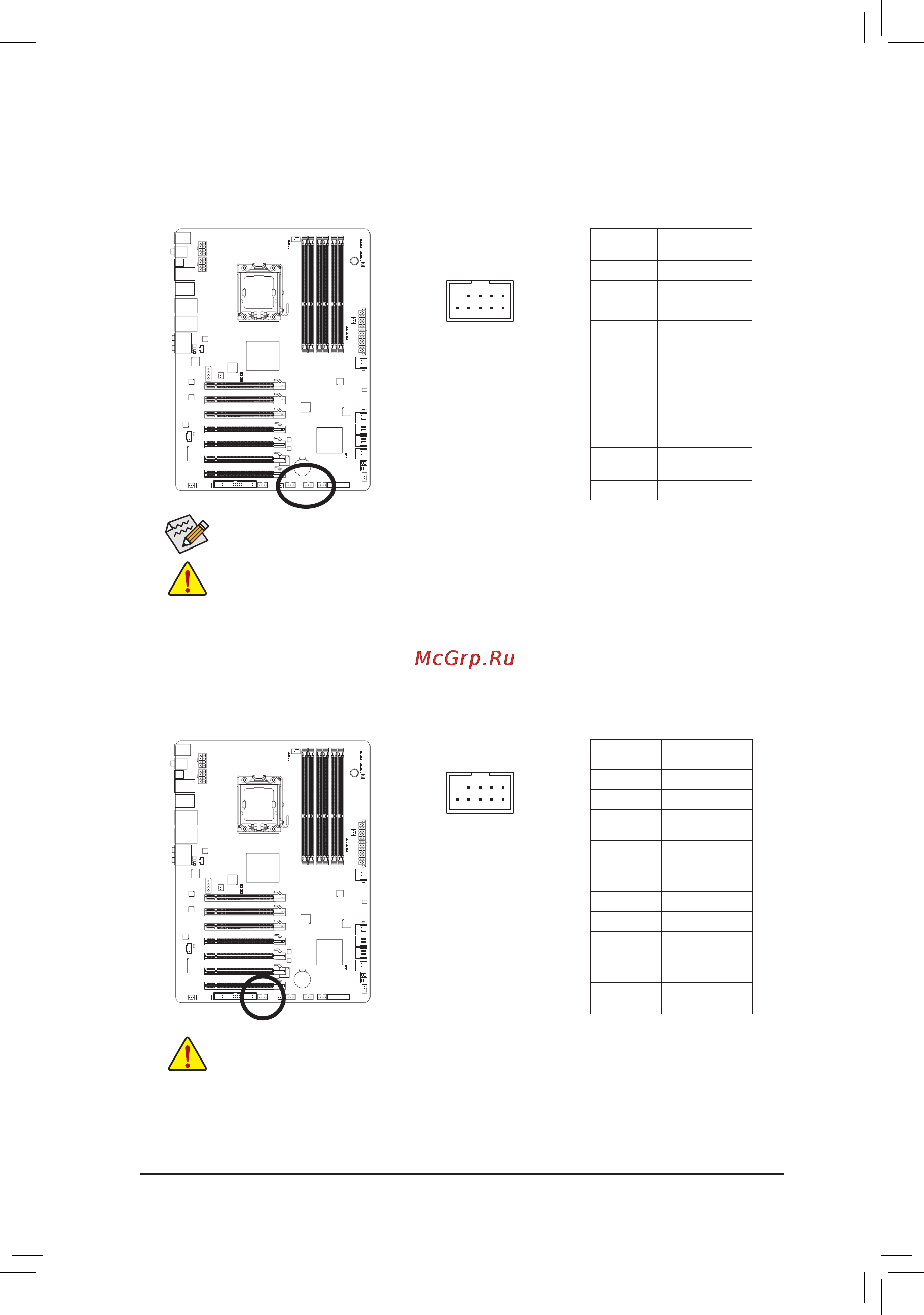 Gigabyte GA-X58A-UD9  (REV. 1.0) [31/34] F_usb1 f_usb2 f_usb3 разъемыusb интерфейса