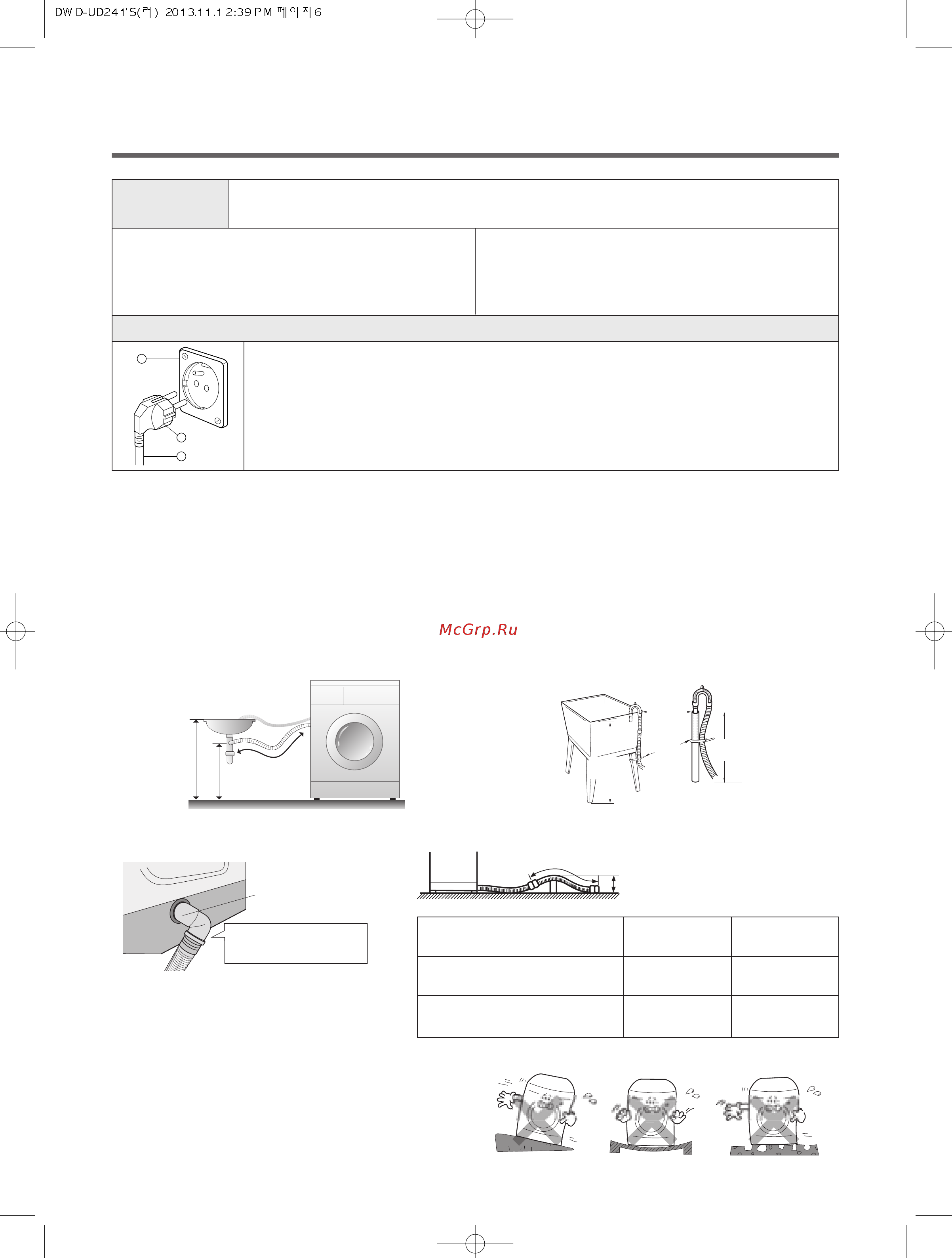 Daewoo Electronics DWD-UD2412K [6/34] Система слива