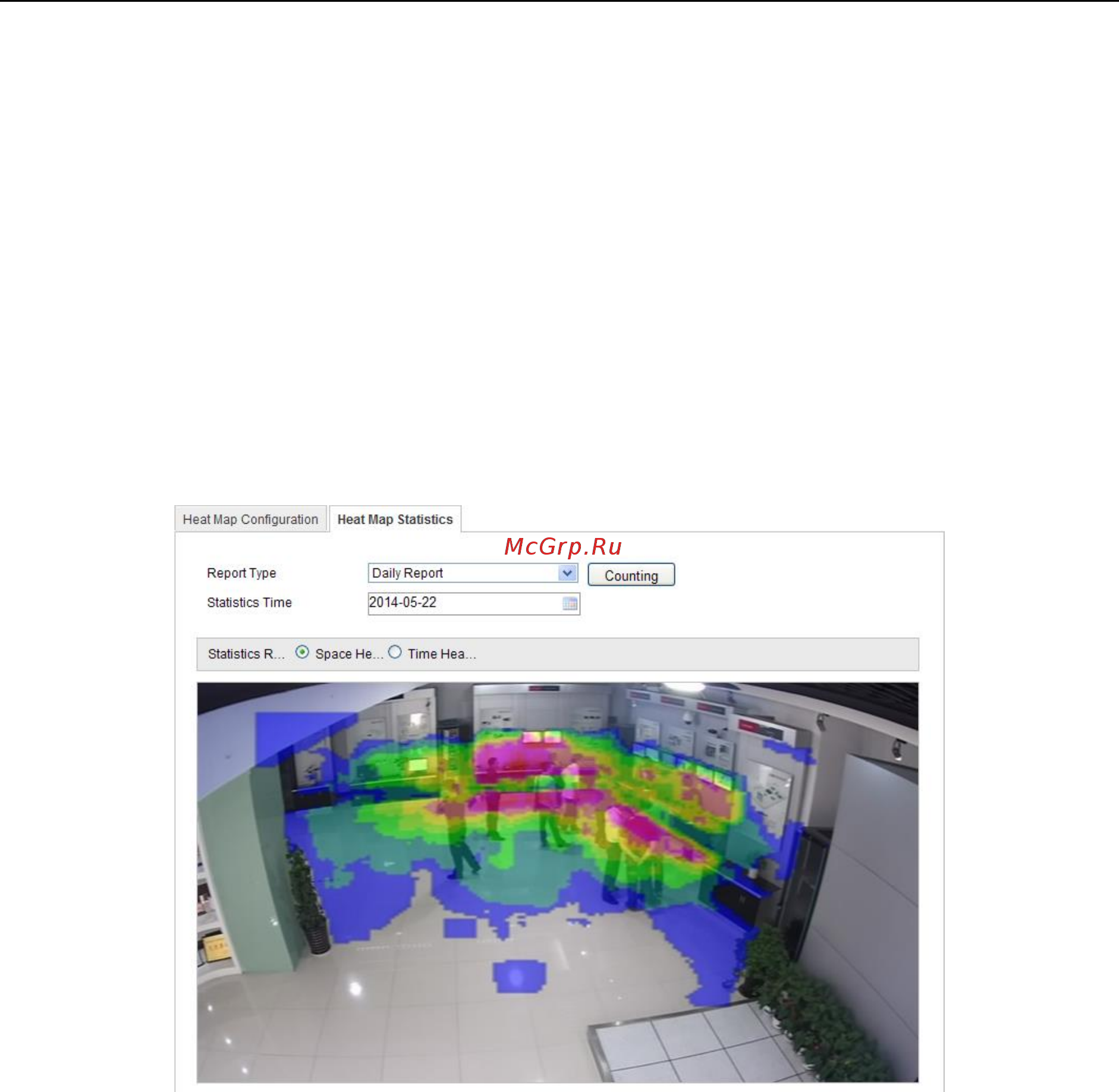 Hikvision DS-2CD2412F-I(W) [81/107] Подсчет людей
