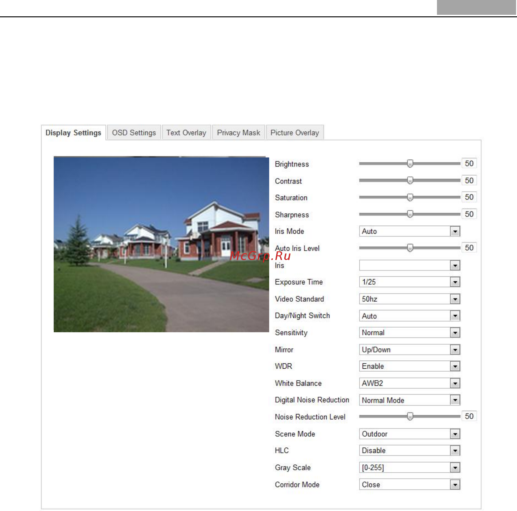 Hikvision DS-2CD8433F-E(I) [50/95] Descriptions of parameter configuration