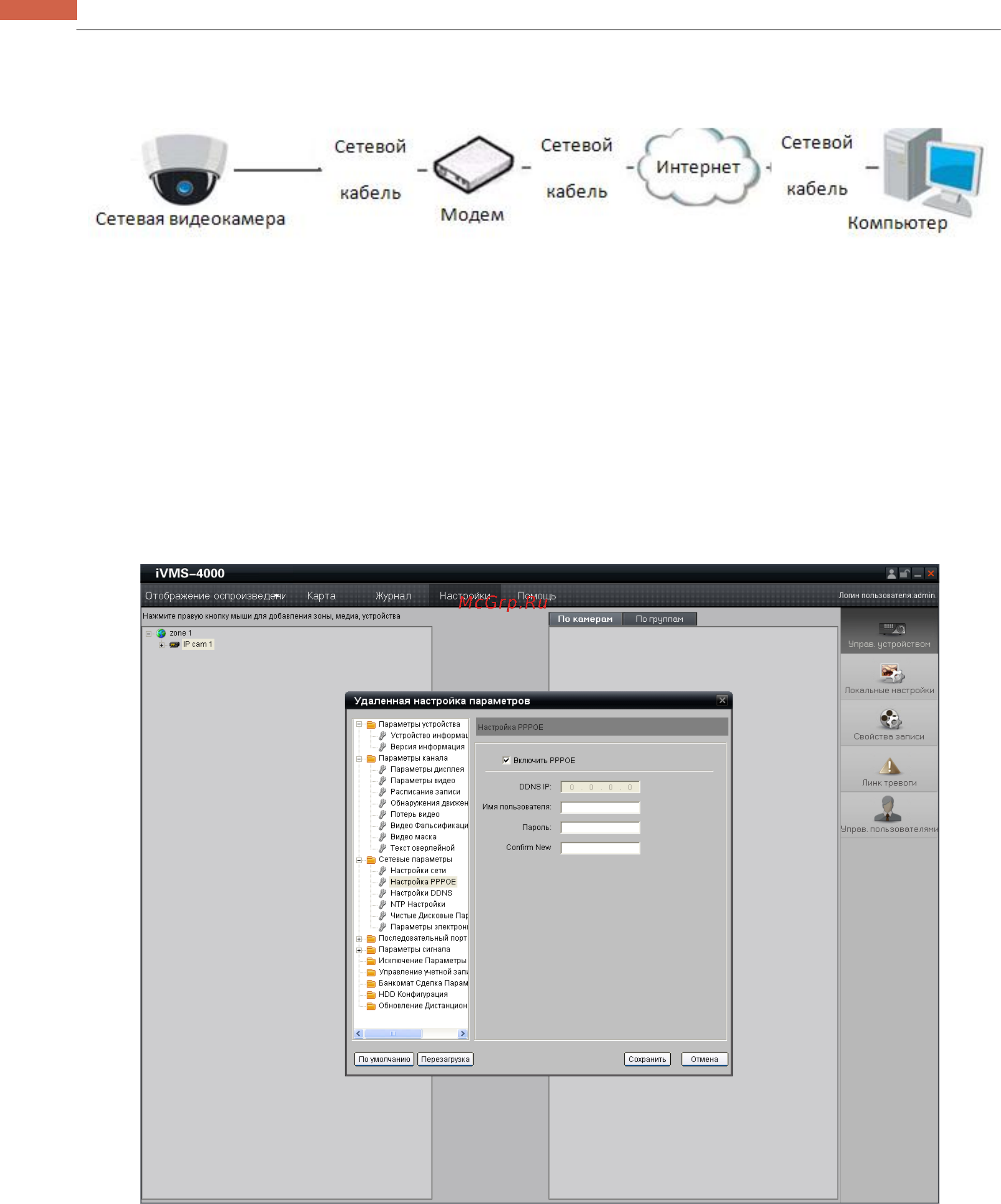 Hikvision DS-2CD7133-E [30/37] Доступ к сетевой камере имеющей динамический ip