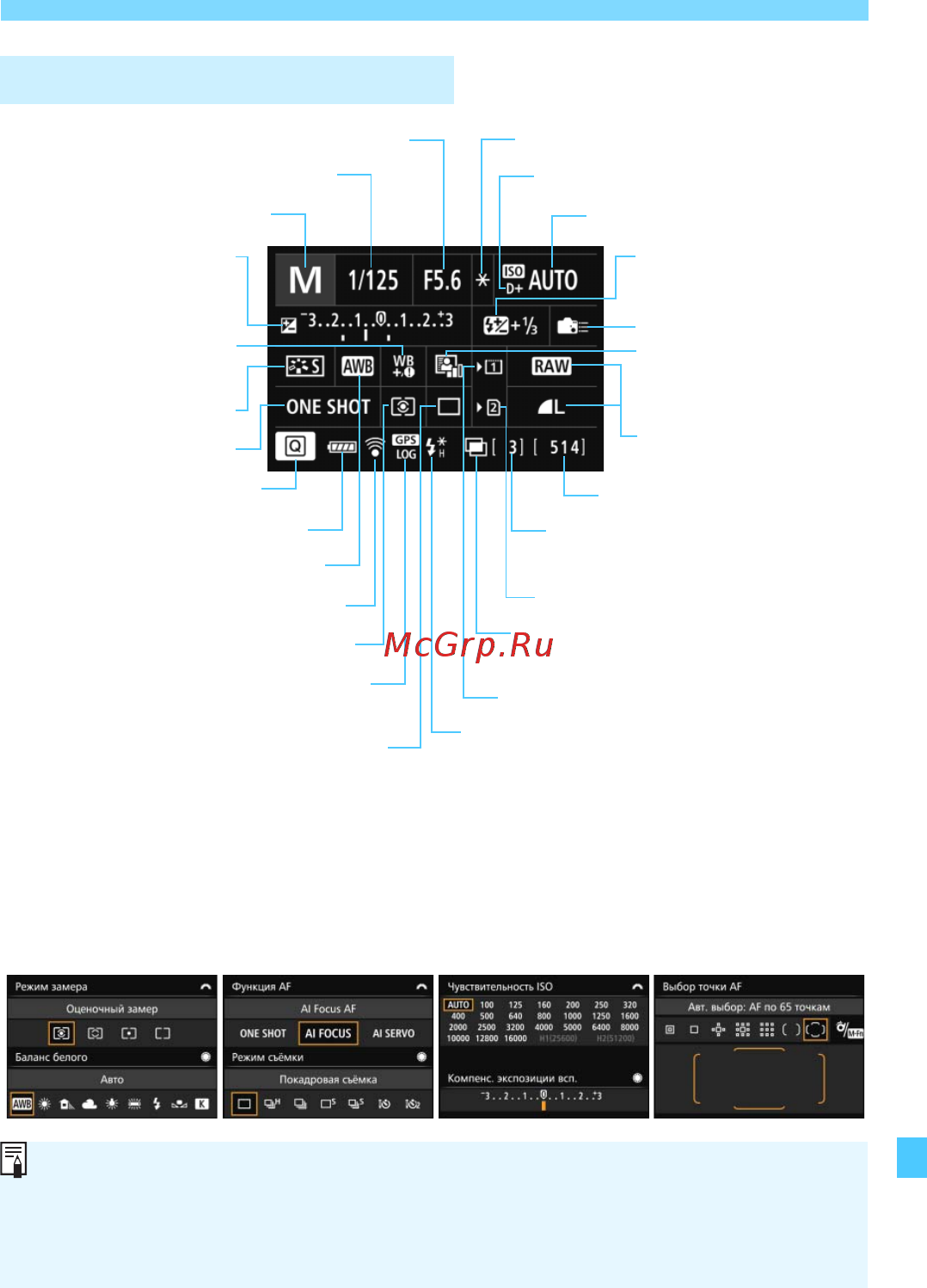 Canon EOS 7D Mark II Body [469/550] Настройки функций съемки
