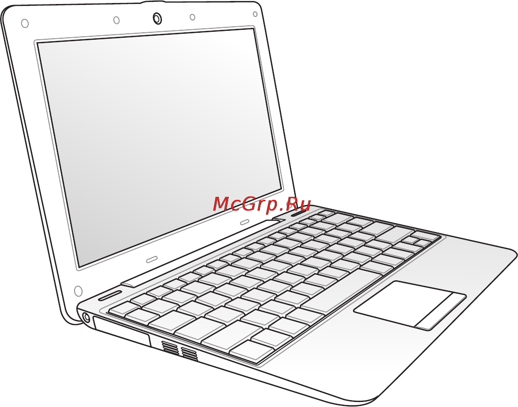 Asus EEE PC 1008HA Инструкция по эксплуатации онлайн