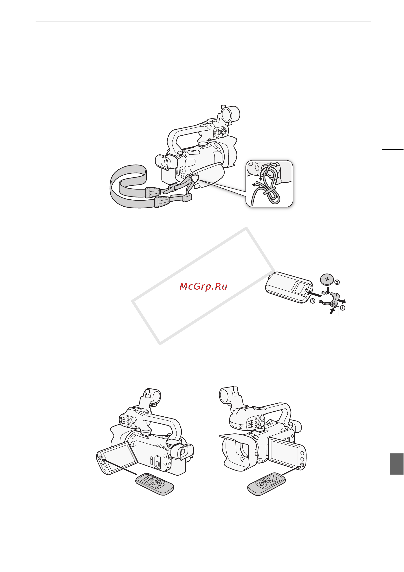 Canon XA25 [27/199] Беспроводной пульт дистанционного управления