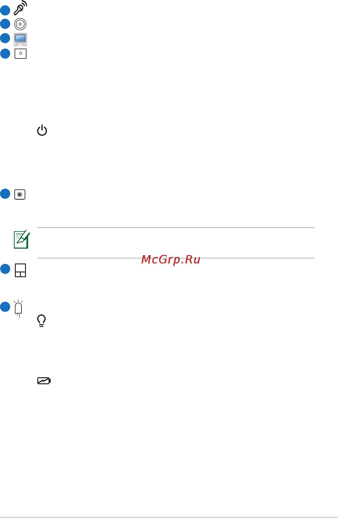 Asus EEEPC 1001PQ WIN7 Инструкция по эксплуатации онлайн [11/72] 109441