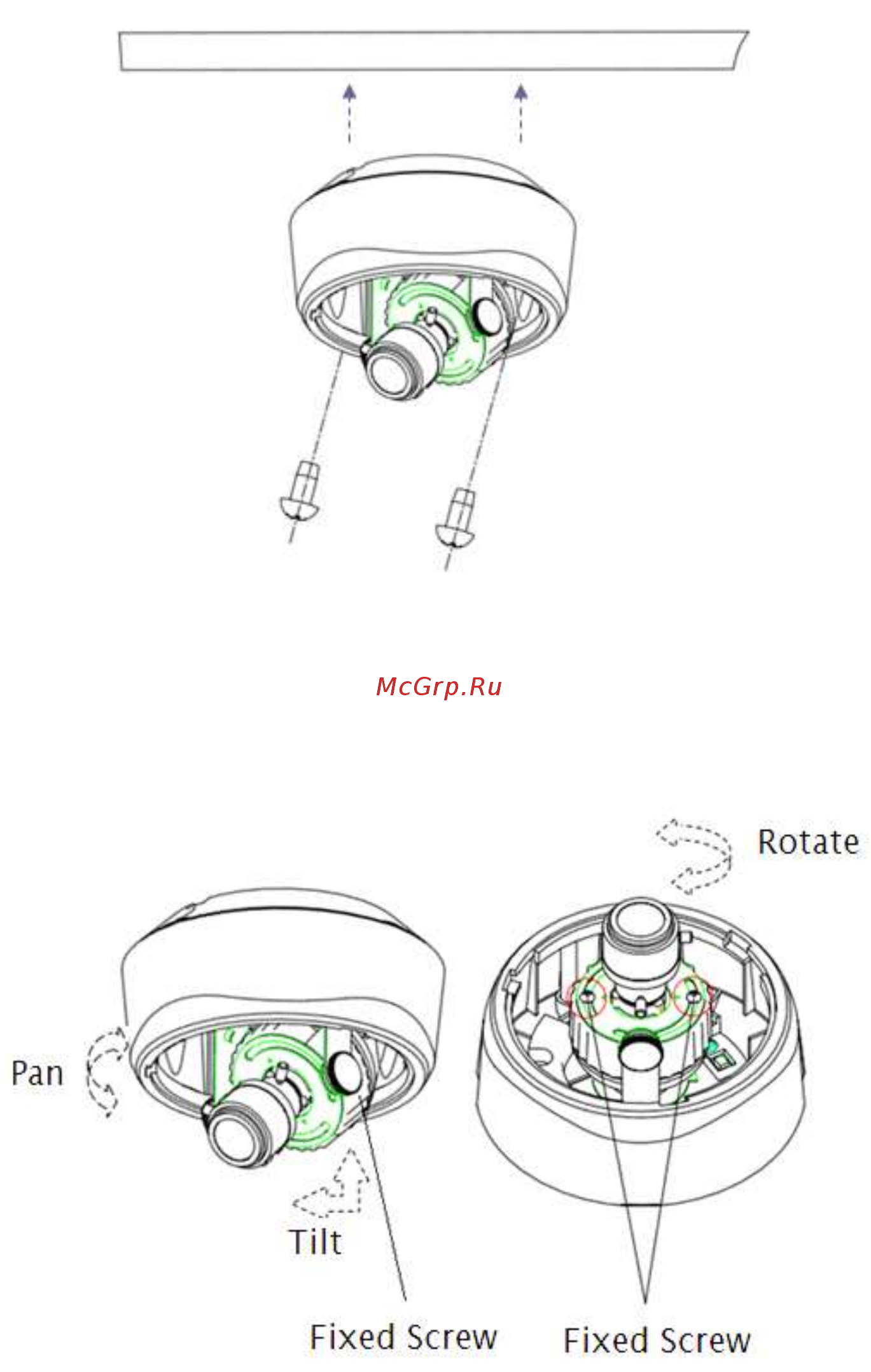 Hikvision DS-2CC102P Инструкция по эксплуатации онлайн [13/22] 109559