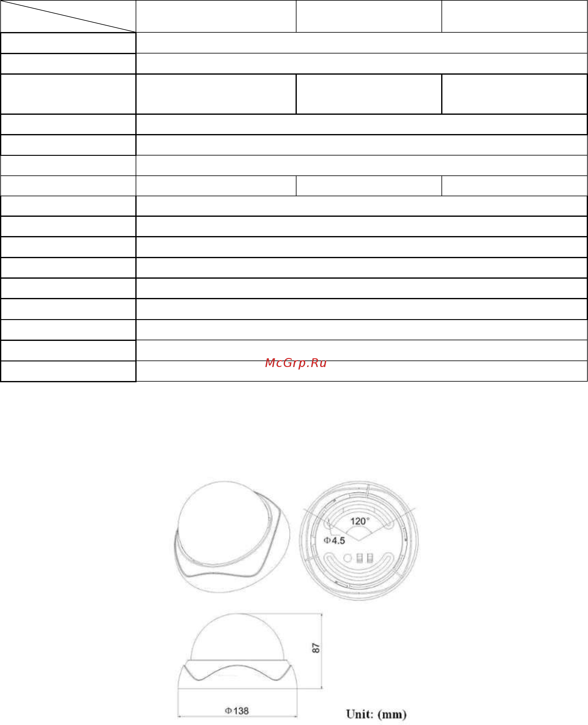 Hikvision DS-2CC192P [18/22] Купольные цветные камеры день ночь