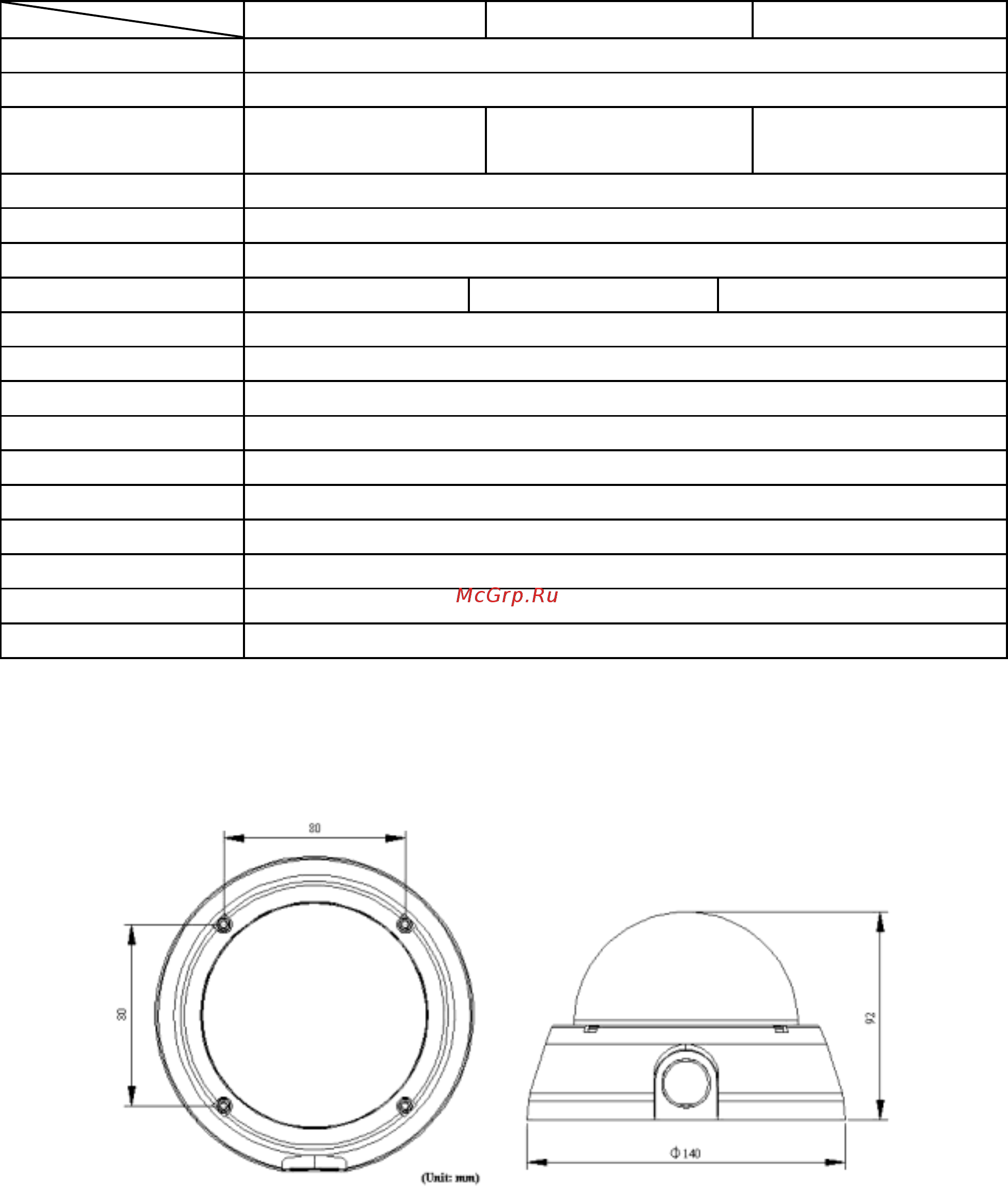 Hikvision DS-2CC192P [20/22] Купольные цветные вандалозащищенные камеры день ночь