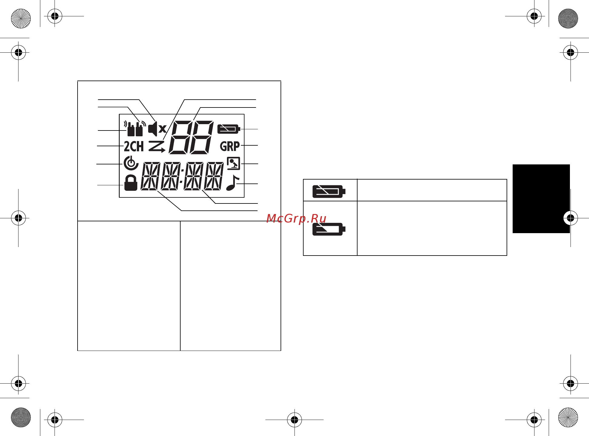 Motorola TLKR T80 (2 штуки) [5/18] Зарядка радиомодуля