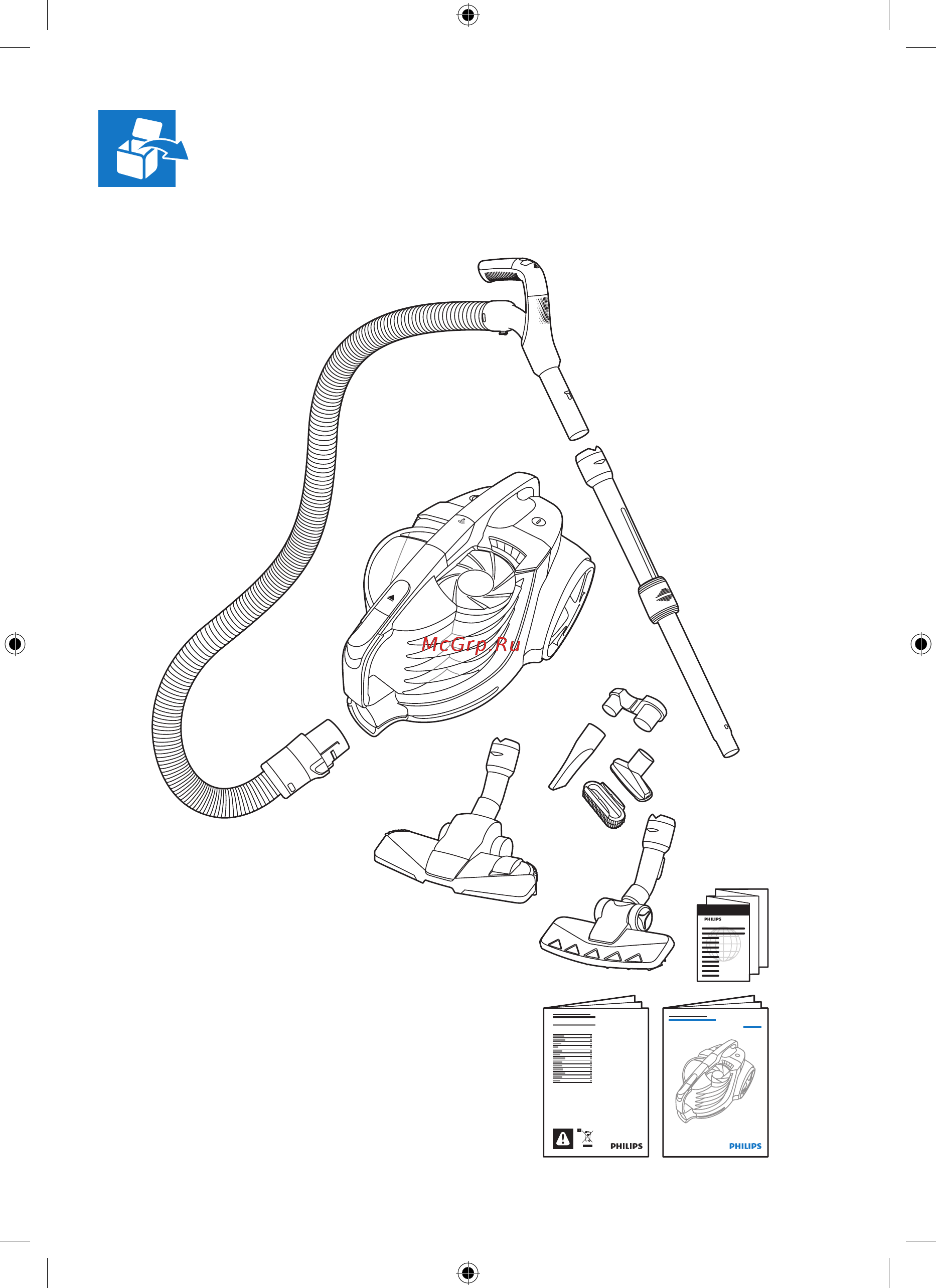 Philips FC9912/01 Инструкция по эксплуатации онлайн [3/8] 109696