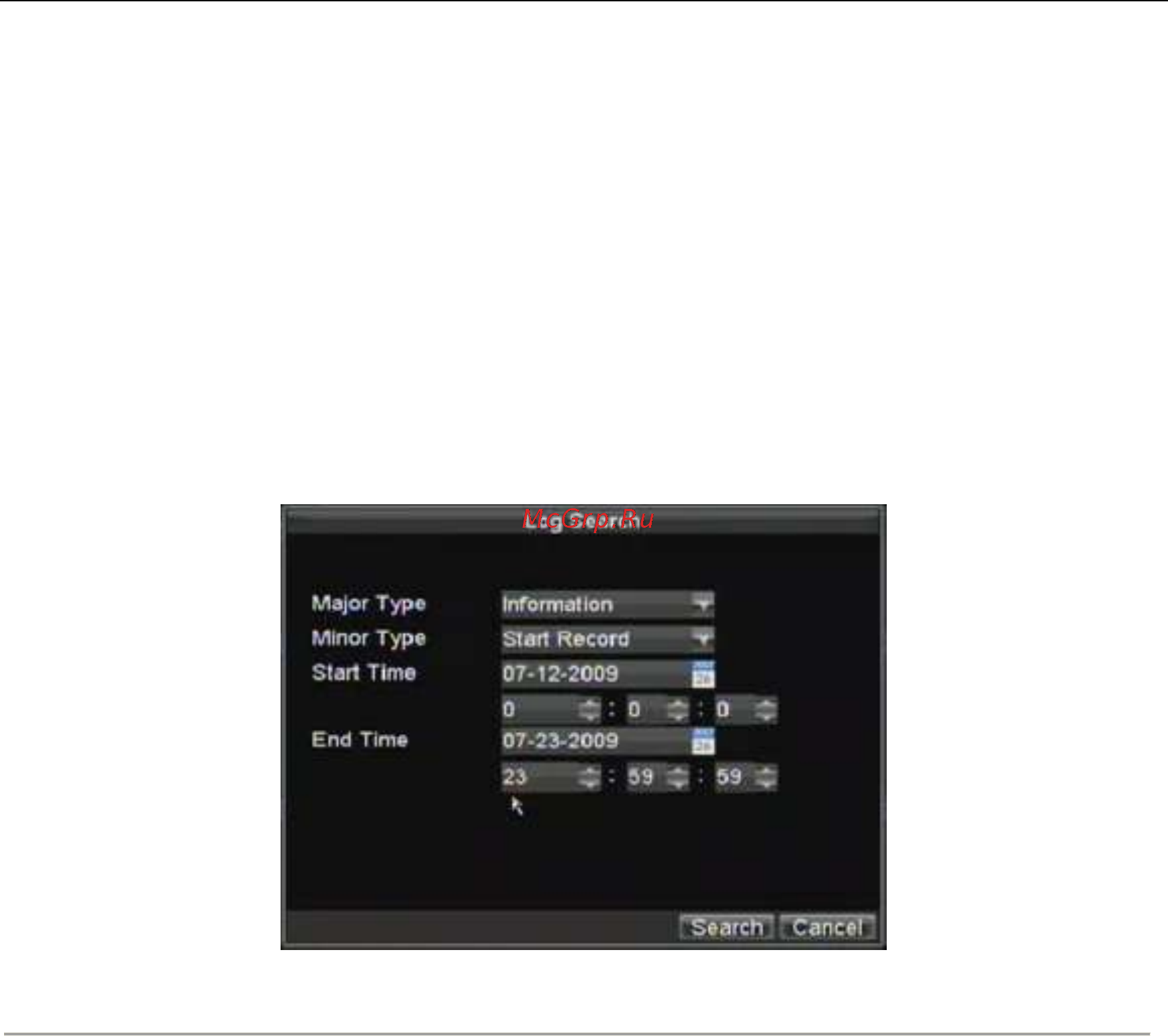 Hikvision DS-8104HCI-S [41/97] Воспроизведение из списка событий