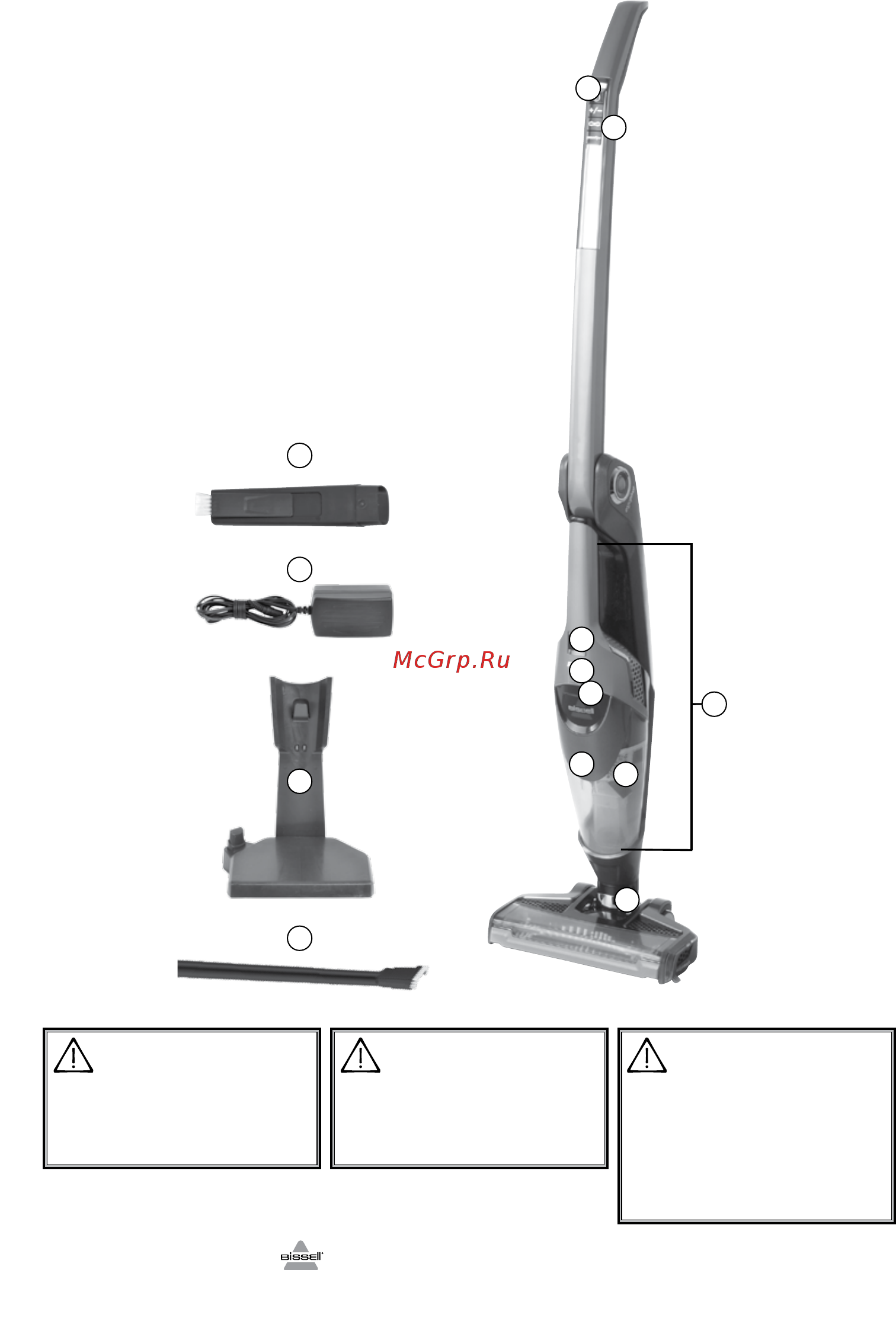 Bissell MultiReach Ion+  1311J [4/12] Внешний вид пылесоса
