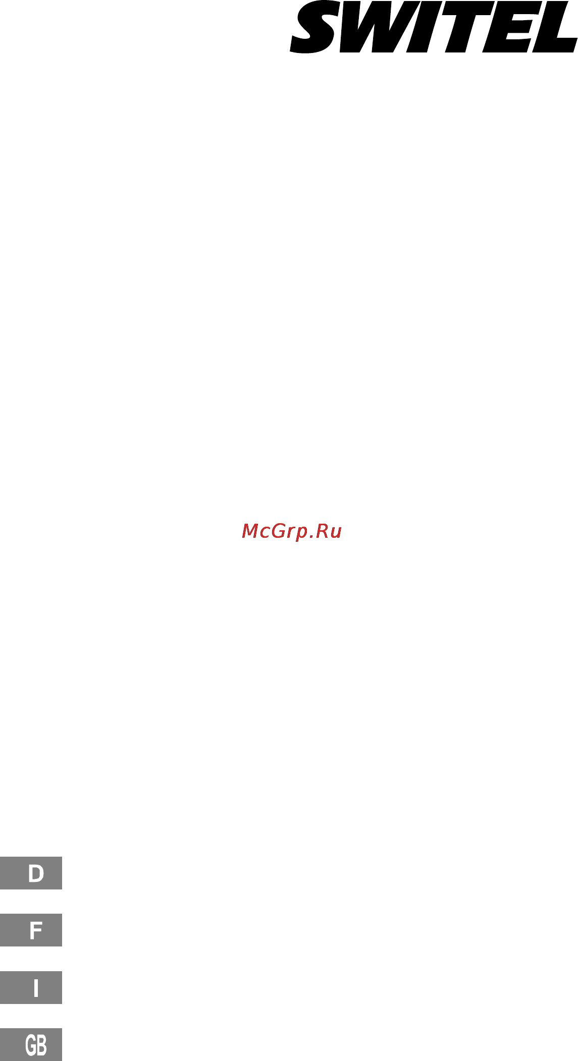 Switel BCC48 Инструкция по эксплуатации онлайн [2/44] 109734
