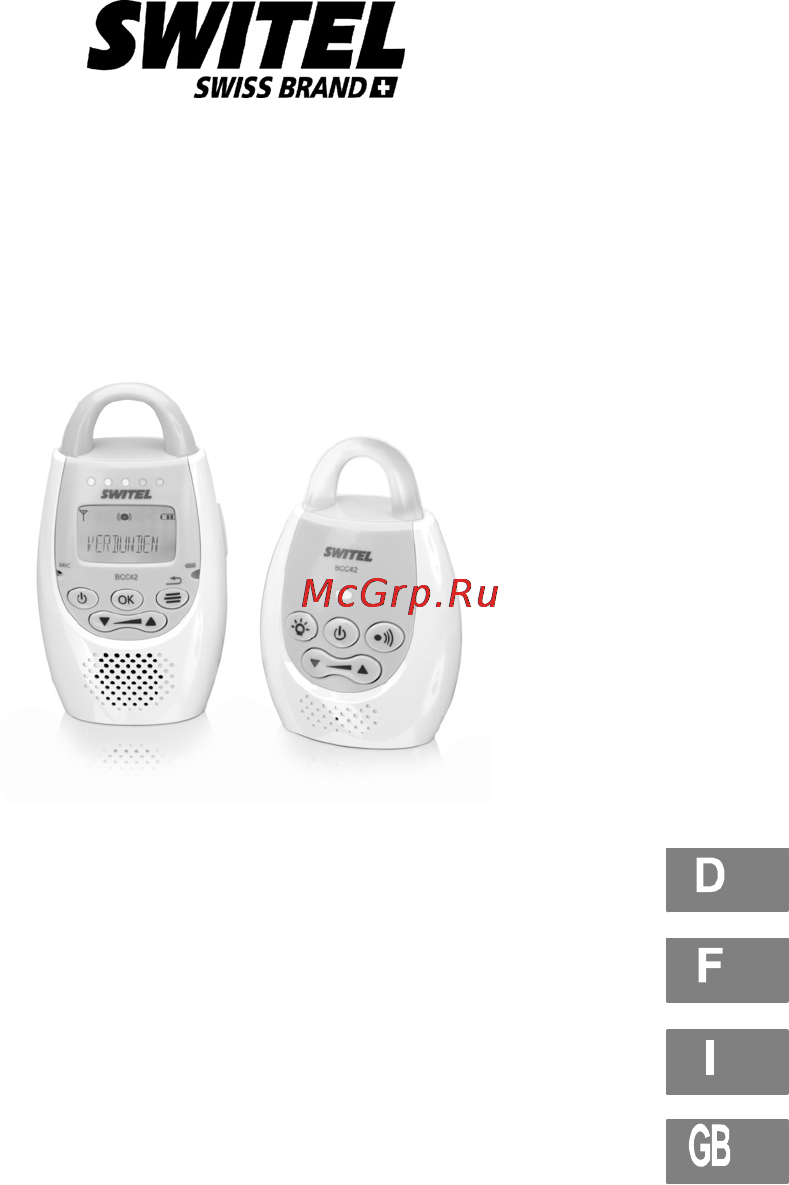 Switel BCC42 Инструкция по эксплуатации онлайн