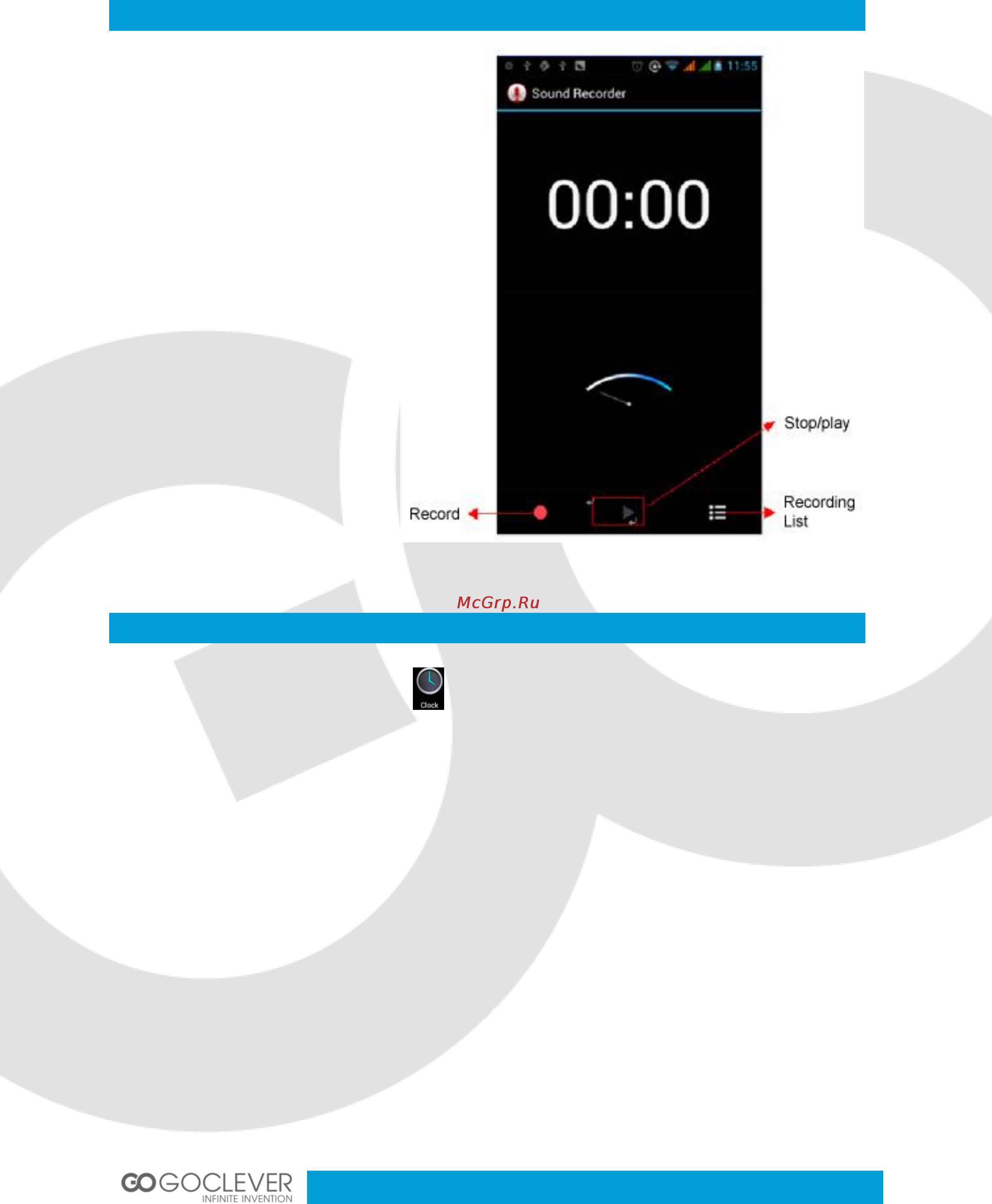 Goclever FONE 450 [19/64] Recorder