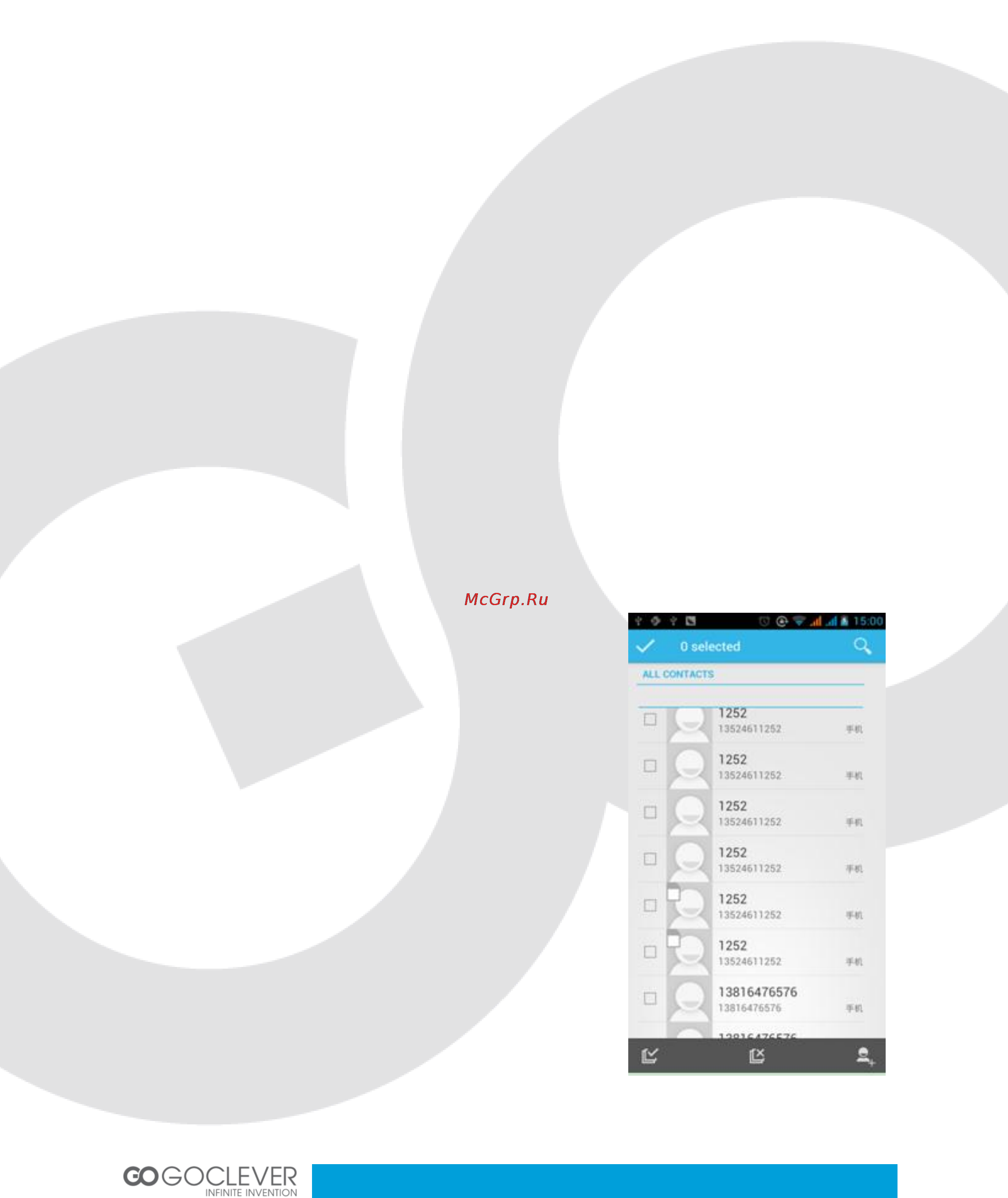 Goclever FONE 450 Инструкция по эксплуатации онлайн [44/64] 109749