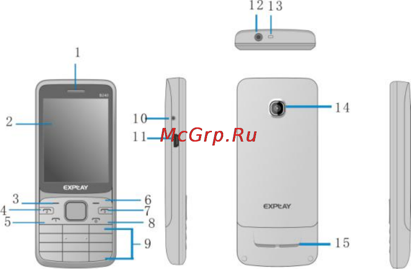 Explay B240 Инструкция по эксплуатации онлайн [15/72] 109939