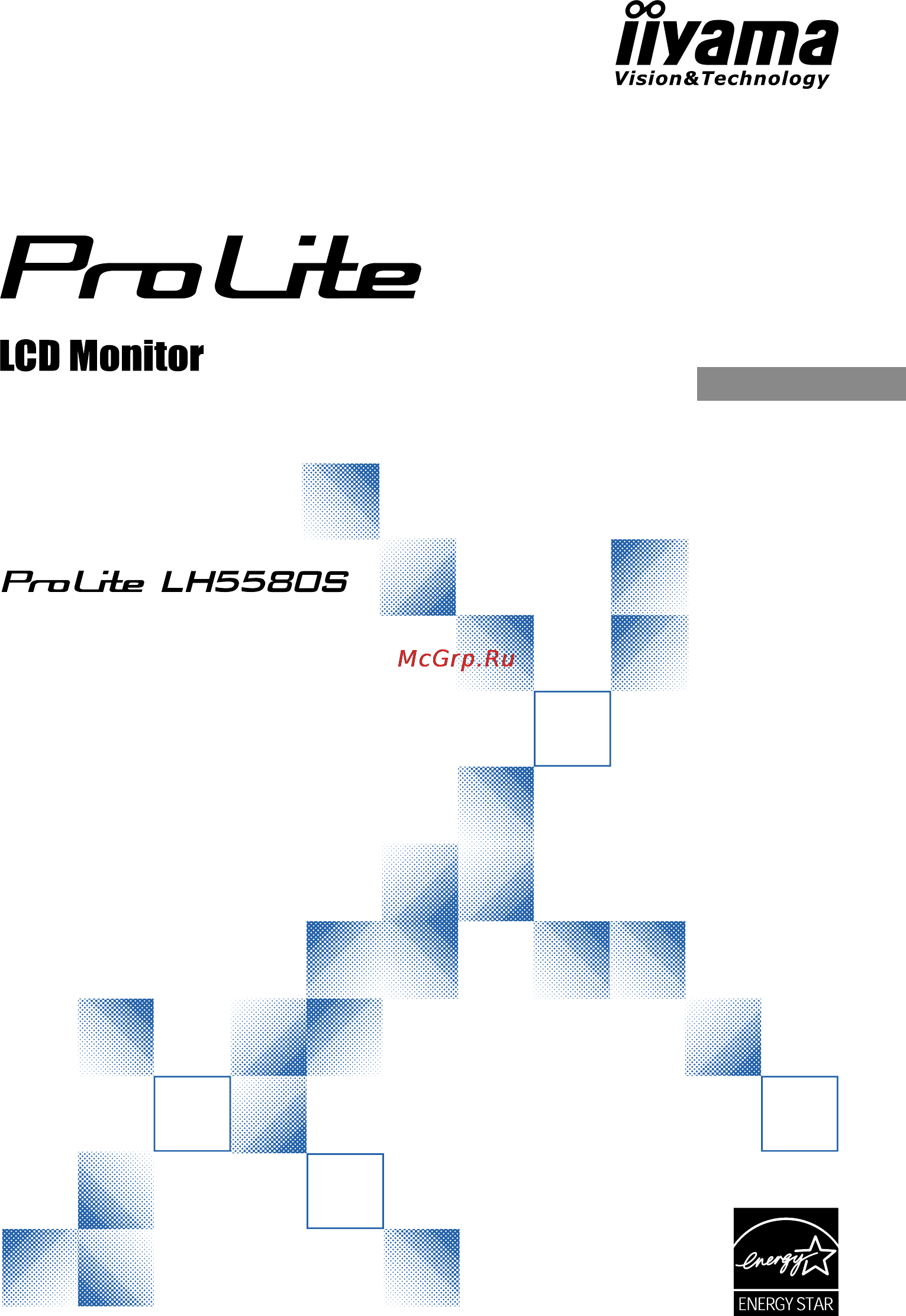 Iiyama ProLite LH5580S-B1 Инструкция по эксплуатации онлайн
