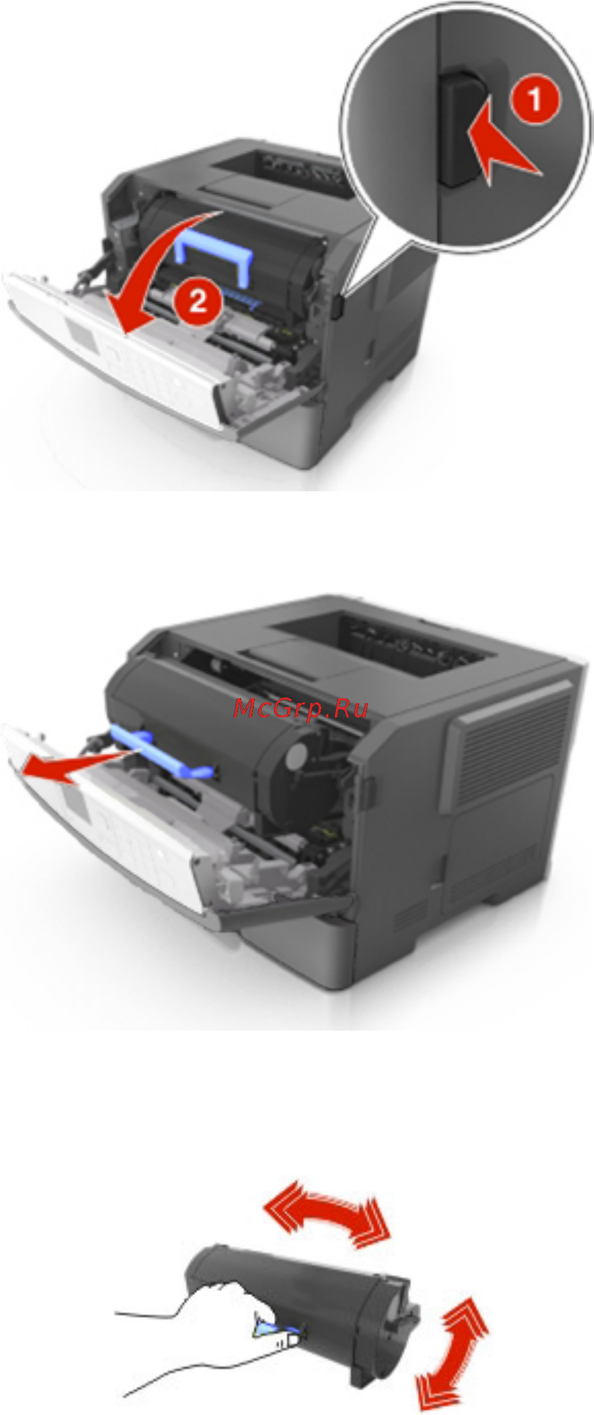Develop ineo 4700P [134/217] Replacing supplies
