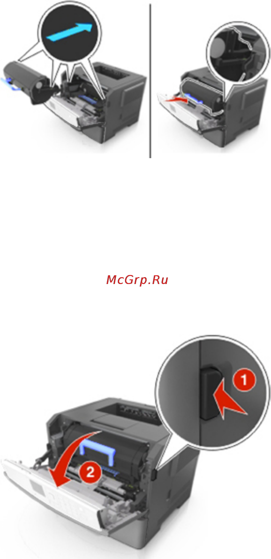 Develop ineo 4700P [135/217] Replacing the imaging unit