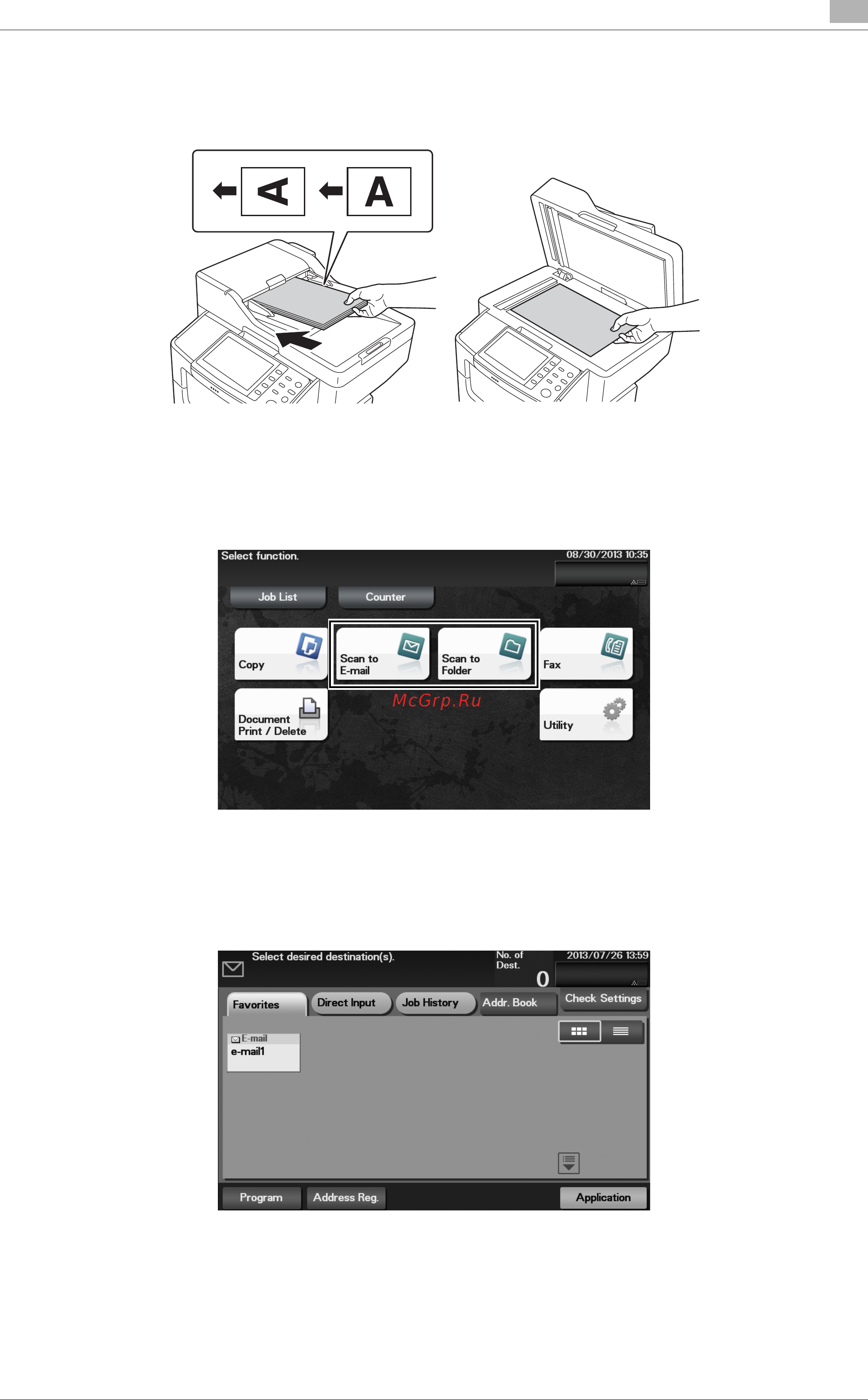 Develop ineo 4750 [51/70] How to send