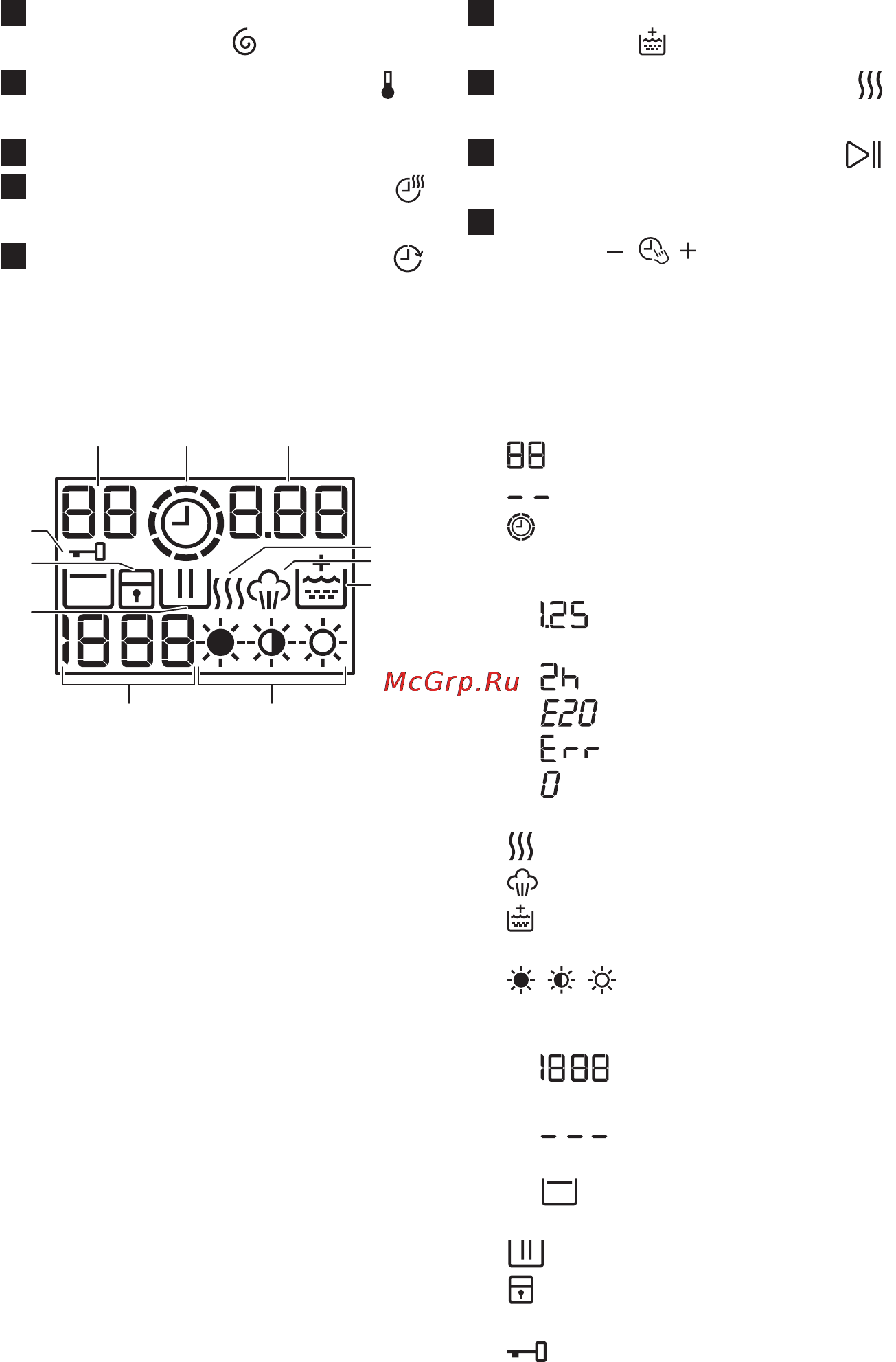 Electrolux EWW51685HW [10/39] Дисплей