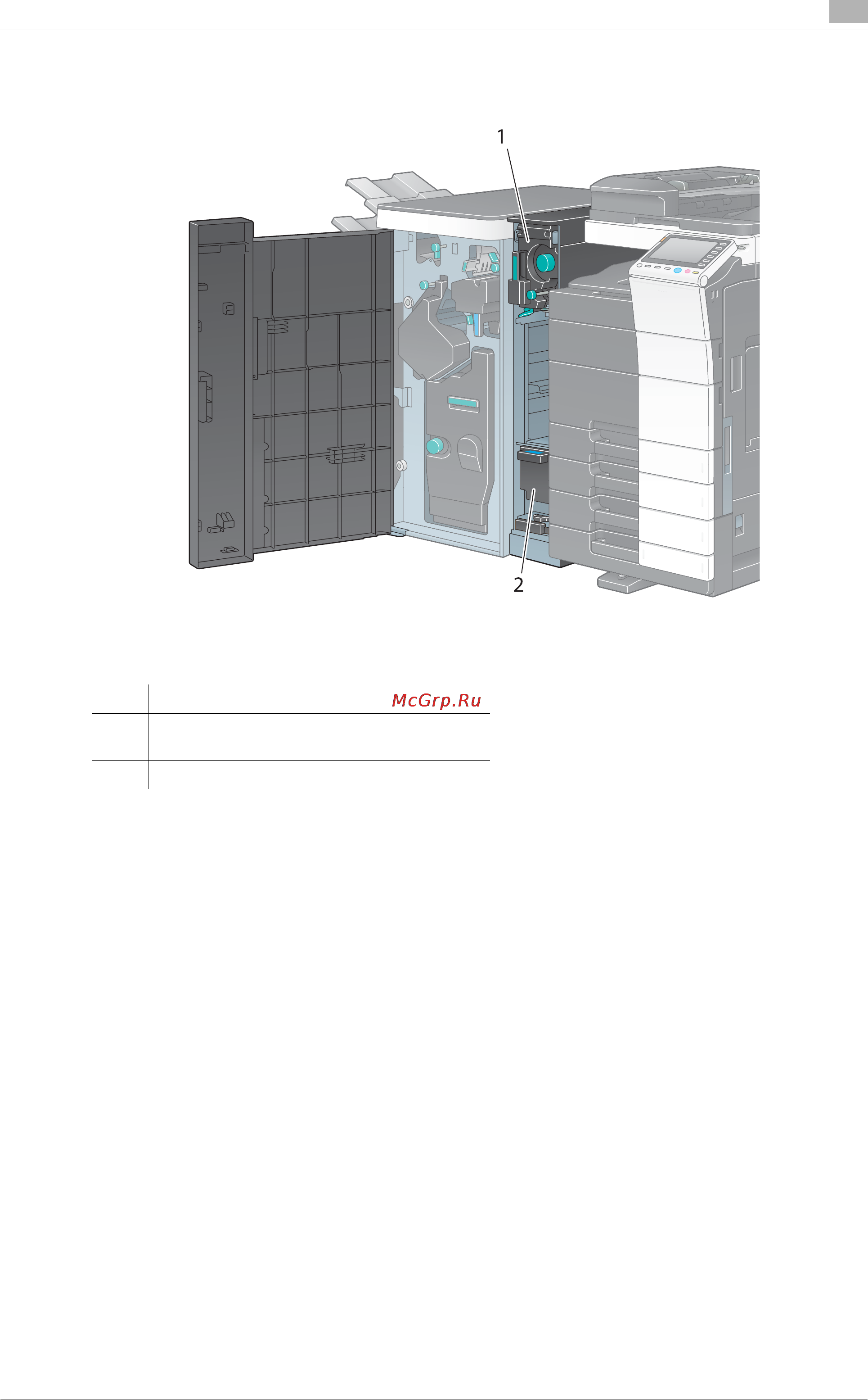 Develop ineo+ 364e [57/190] Устройство z фальцевания zu 606 ineo 554e